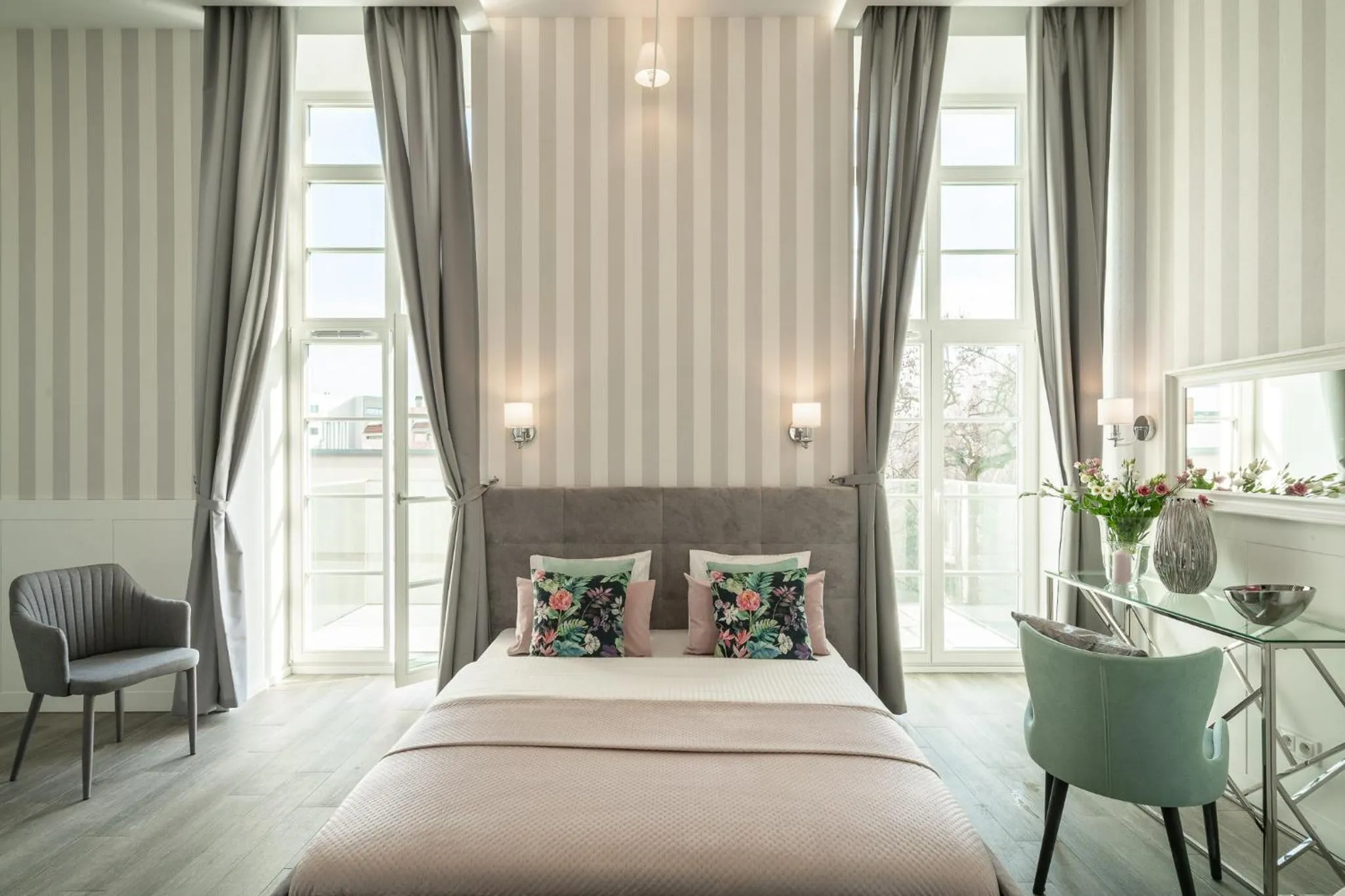 Bed in Absyntapart - Bulwar Staromiejski