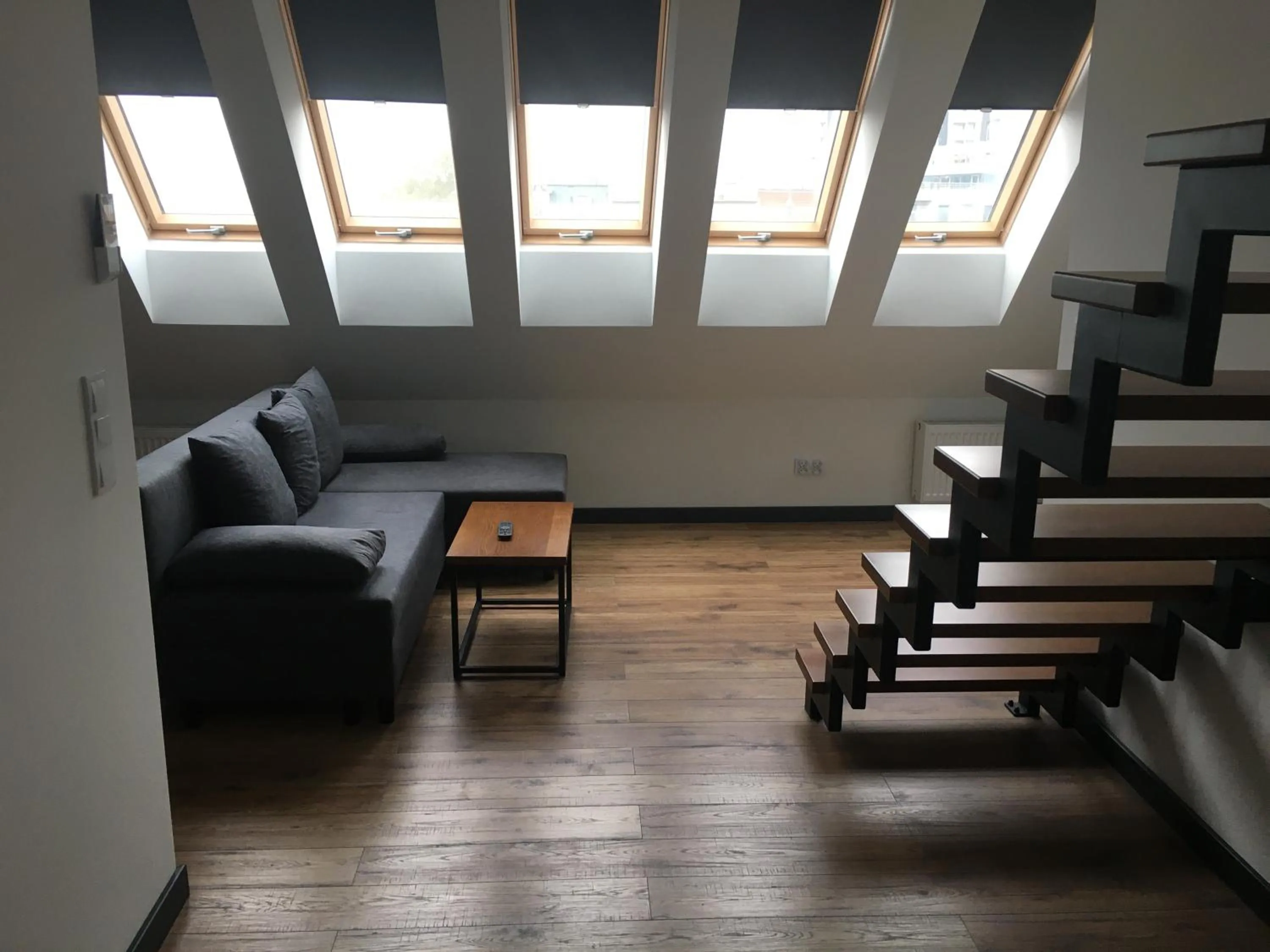 Living room in Absyntapart - Bulwar Staromiejski