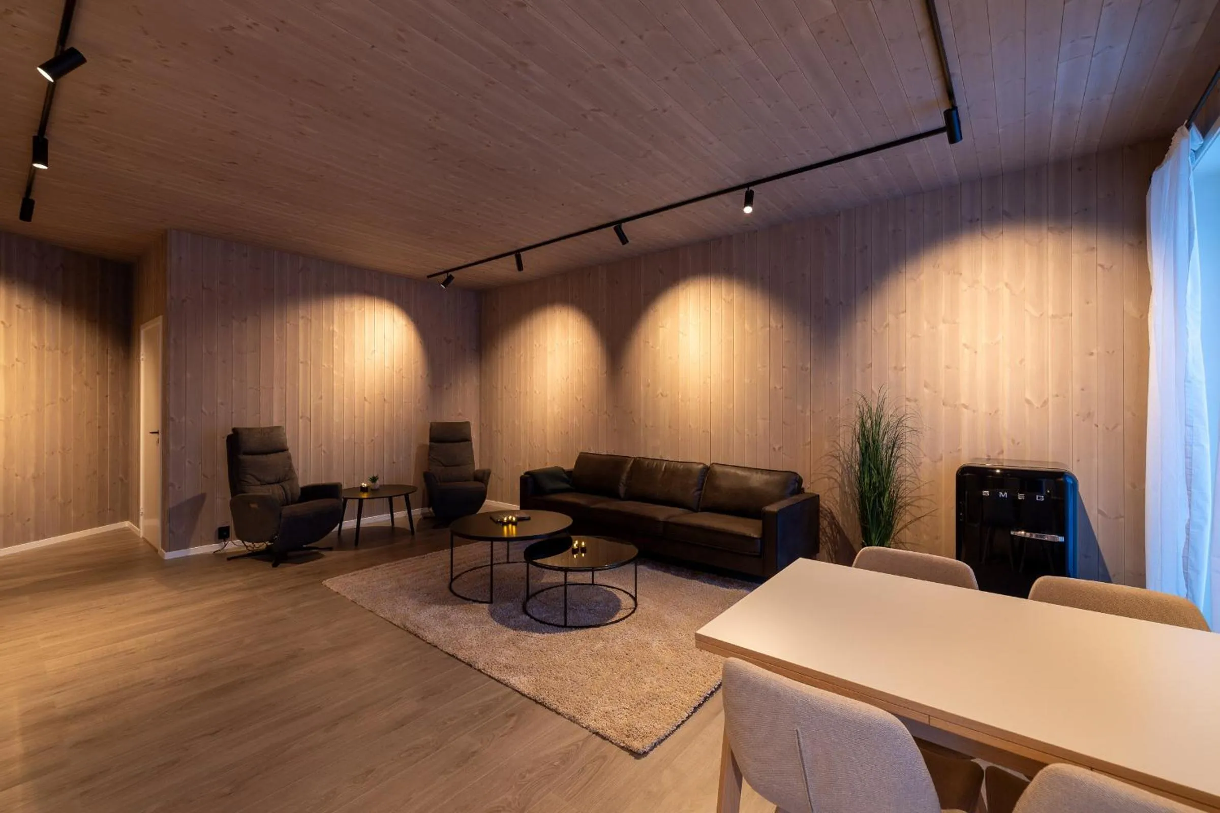 Living room in Aurora Borealis Observatory