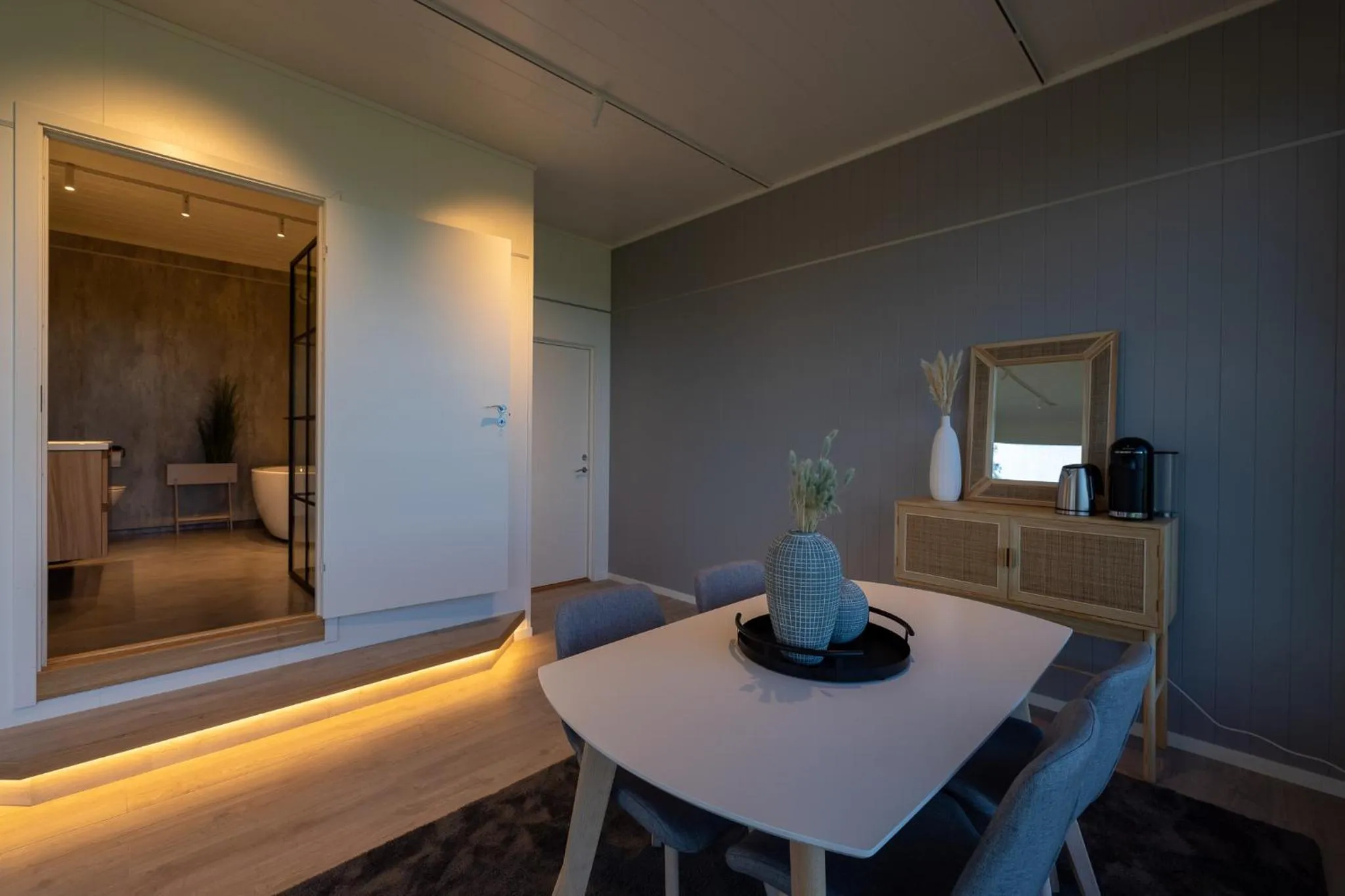 Living room in Aurora Borealis Observatory