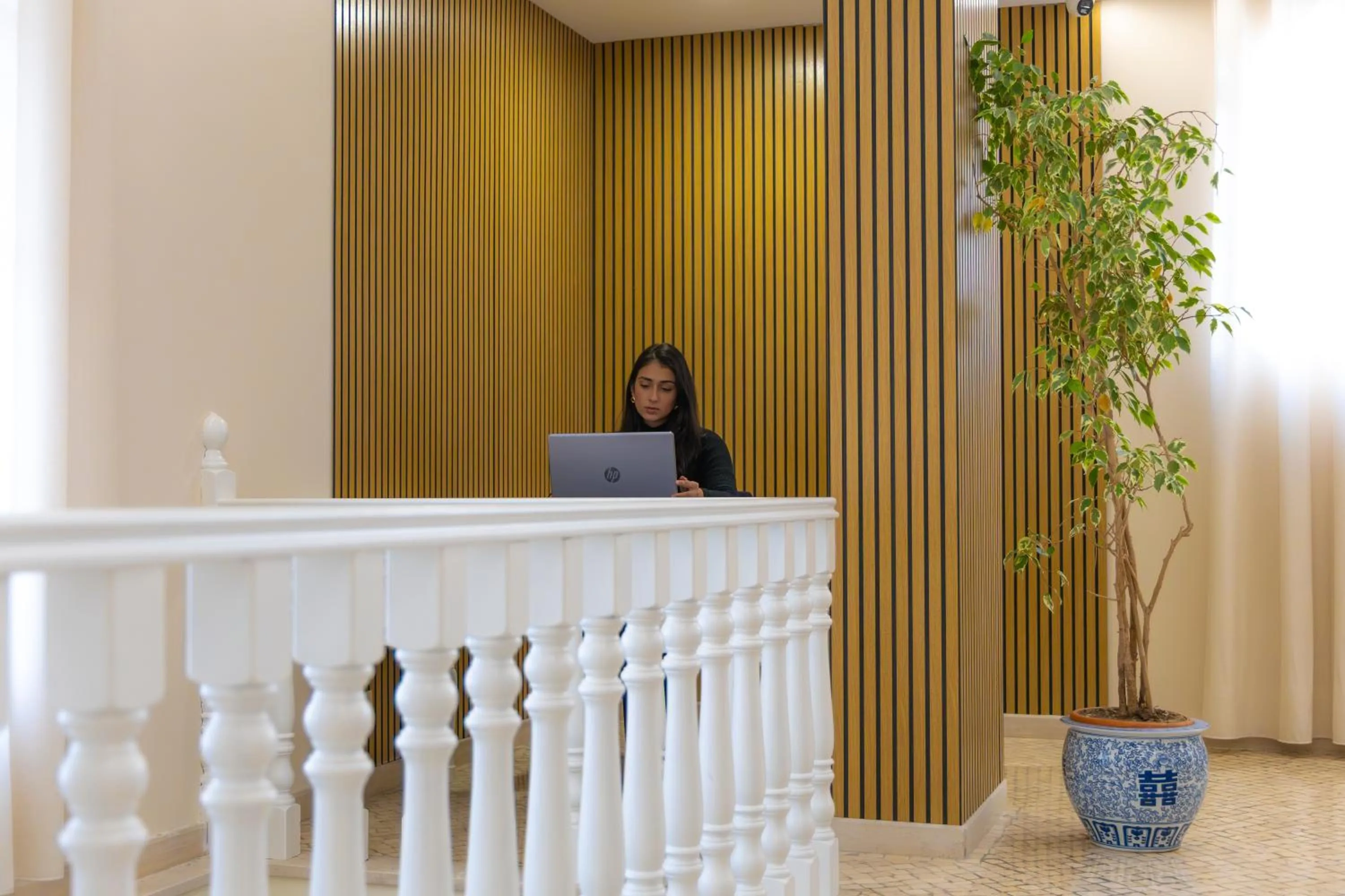 Lobby or reception in Hotel Caldas Internacional