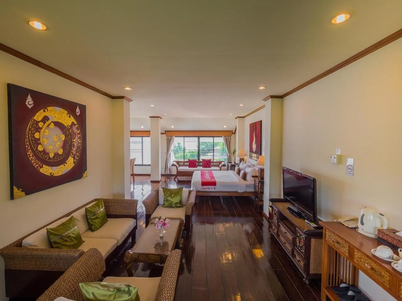 Photo of the whole room in Chiangkhan River Mountain Resort