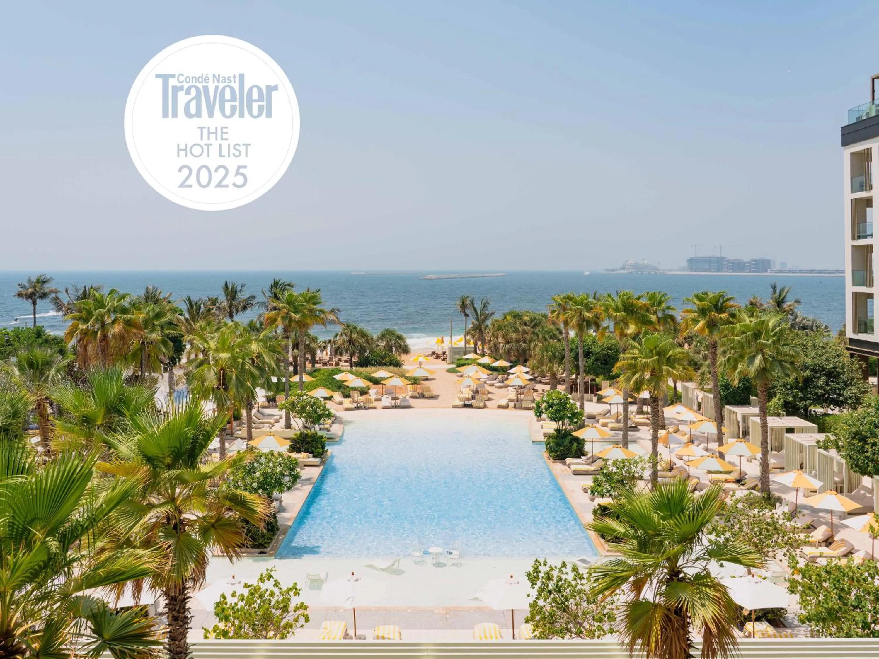 Property building in Delano Dubai at Bluewaters