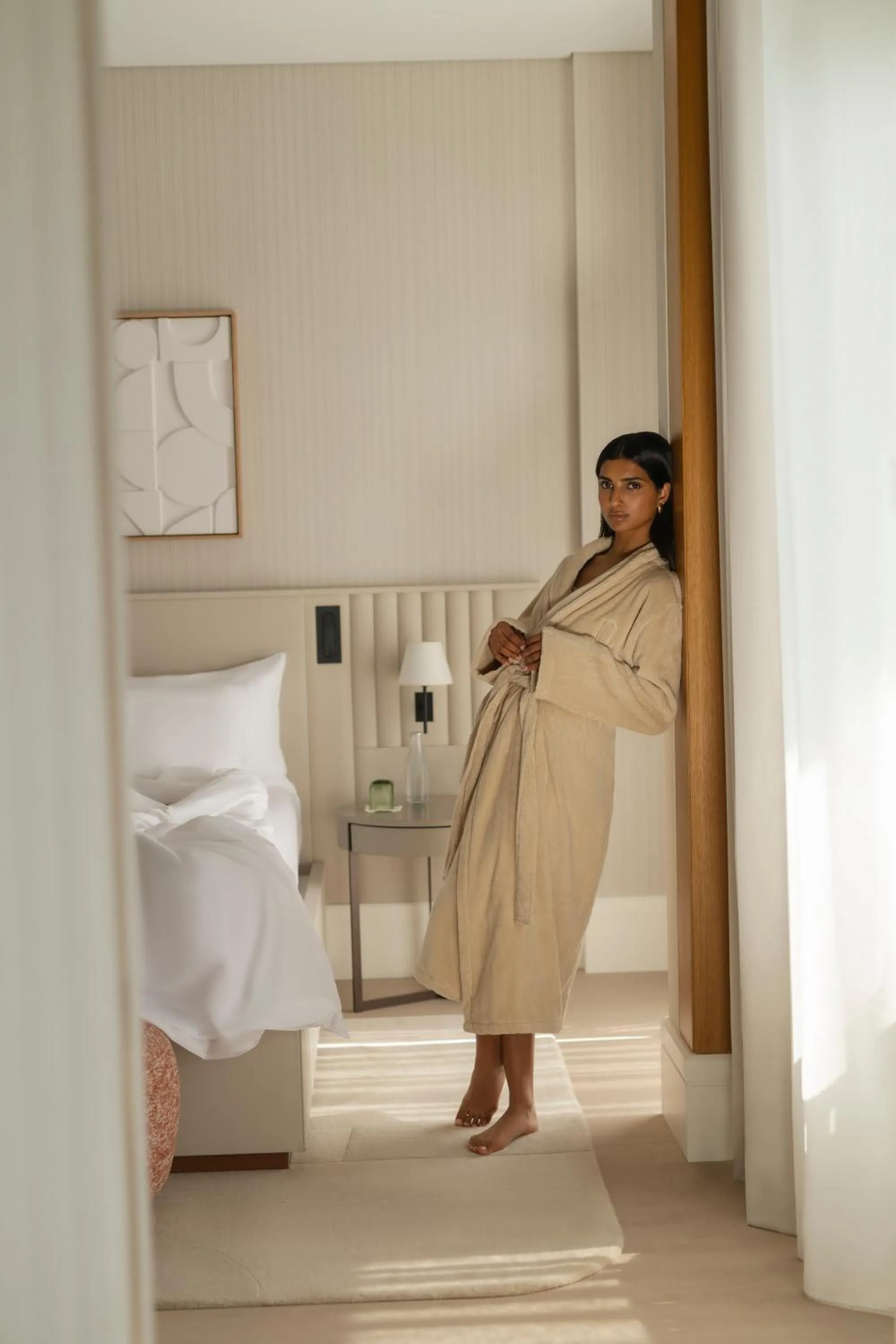 Bed in Caesars Palace Dubai