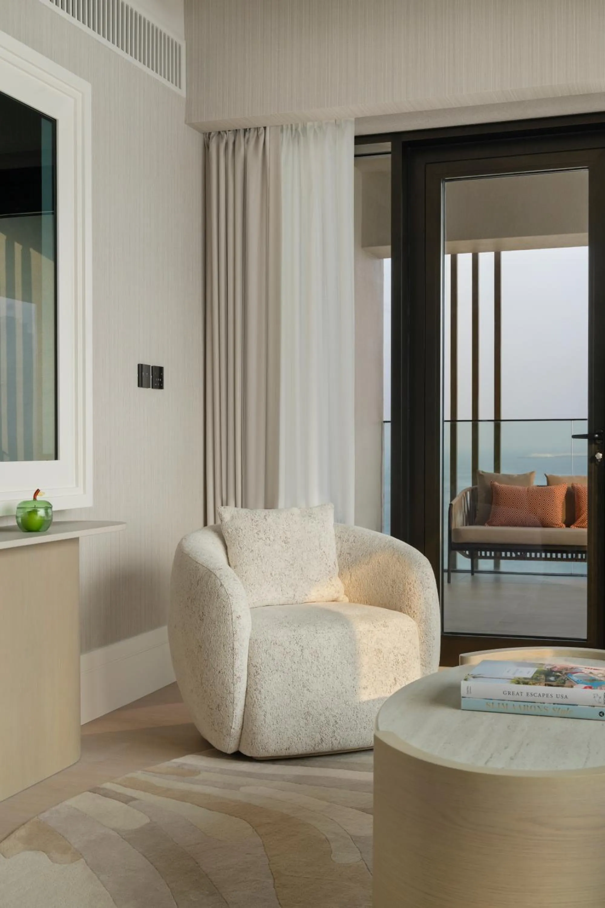 Seating area in Caesars Palace Dubai