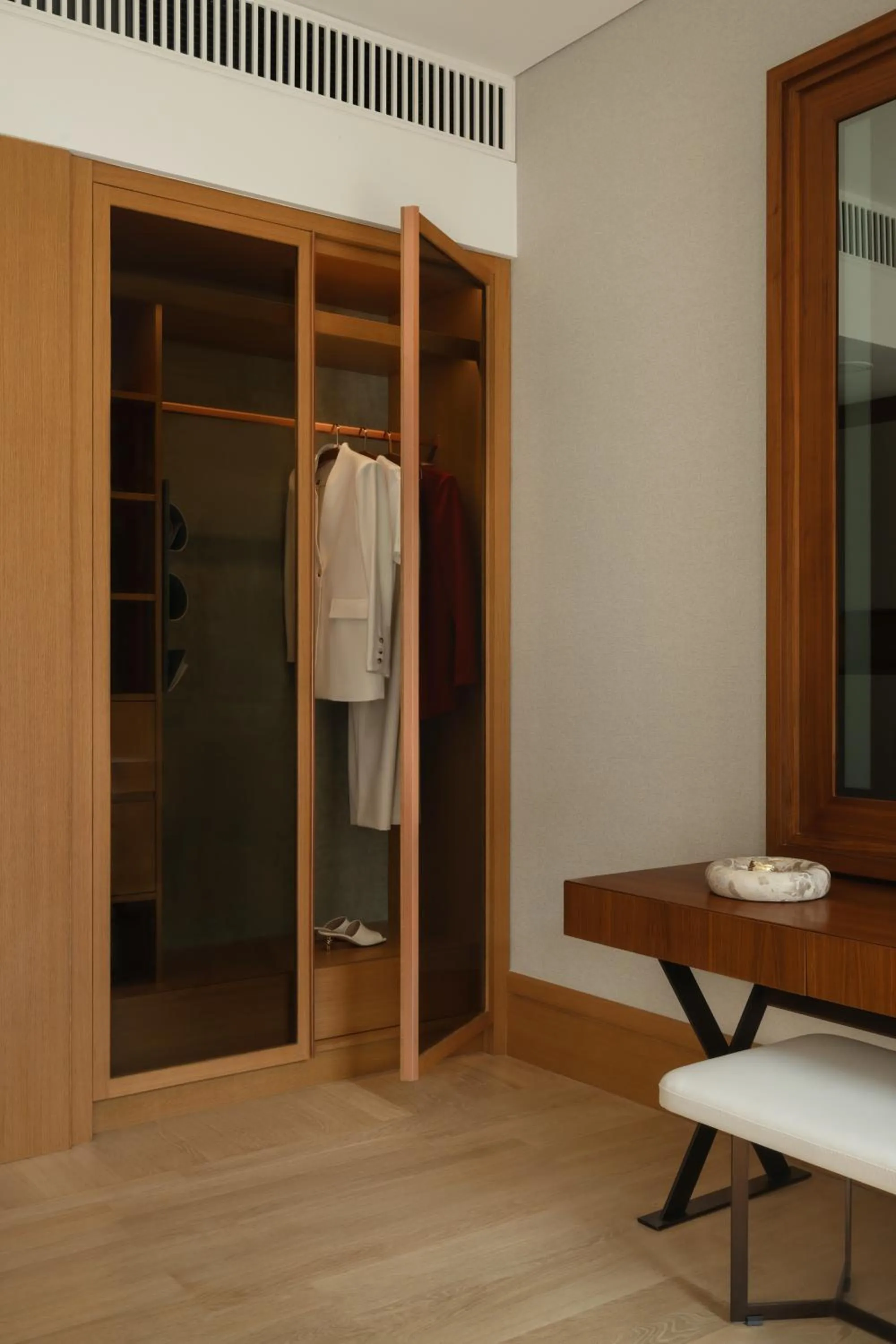 wardrobe in Caesars Palace Dubai