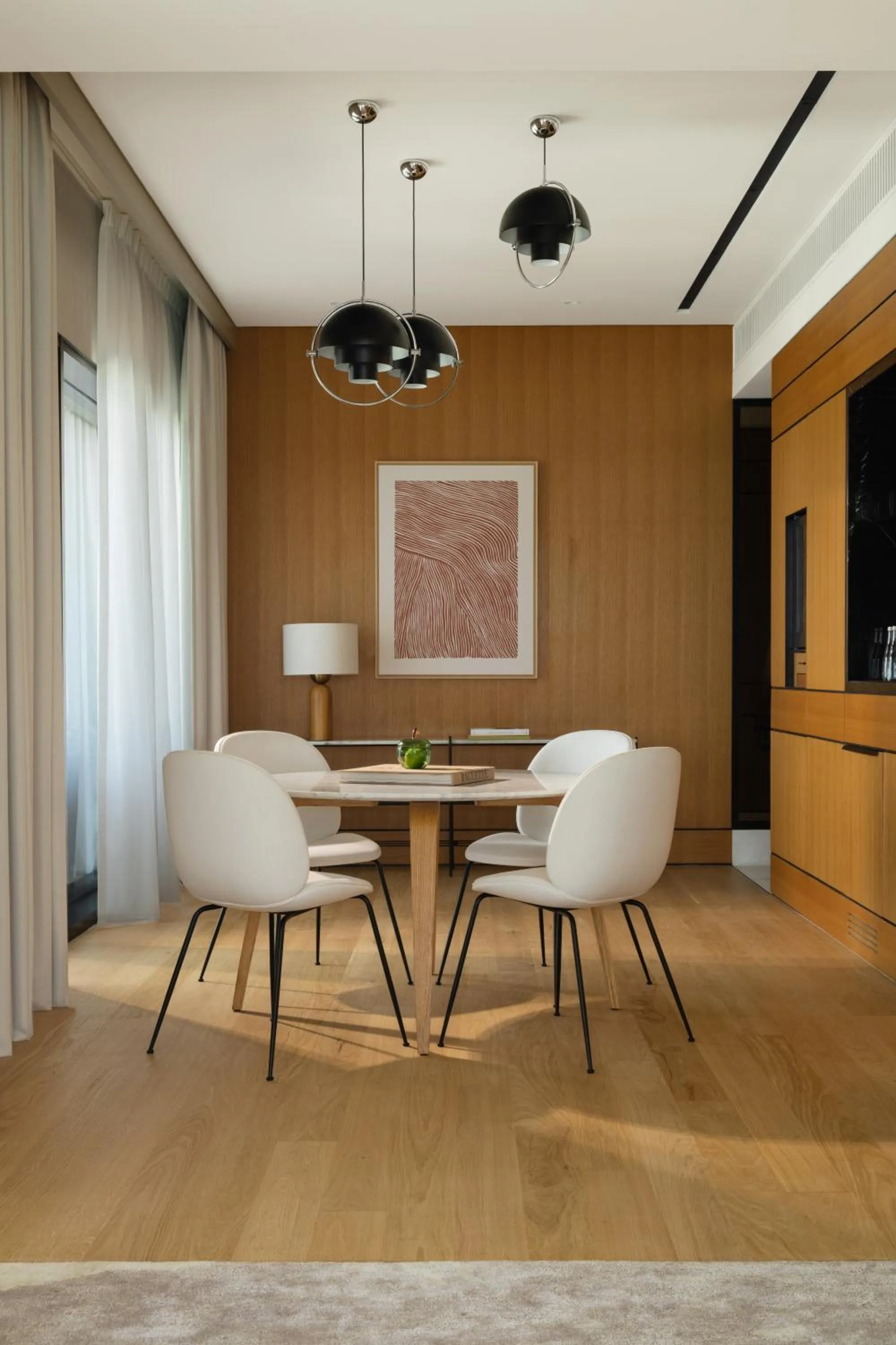 Dining area in Caesars Palace Dubai