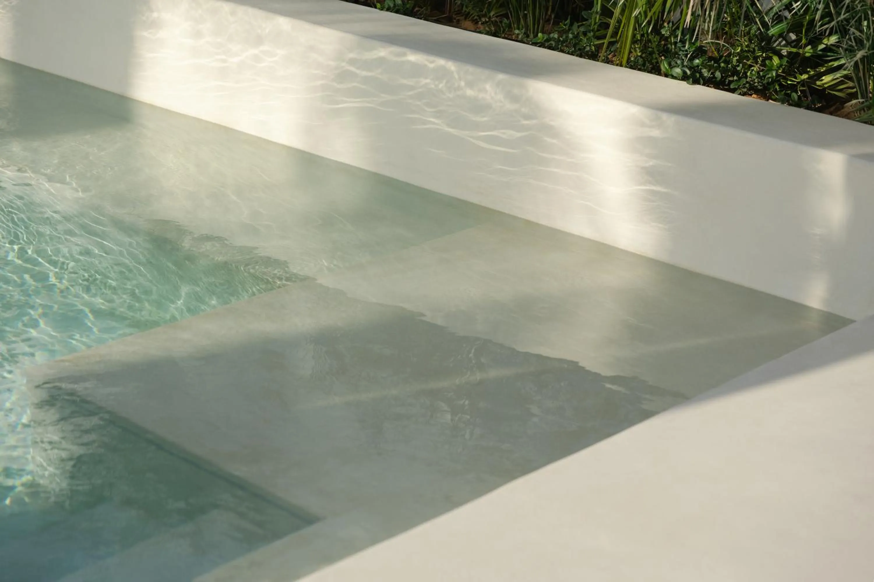 Pool view in Delano Dubai at Bluewaters