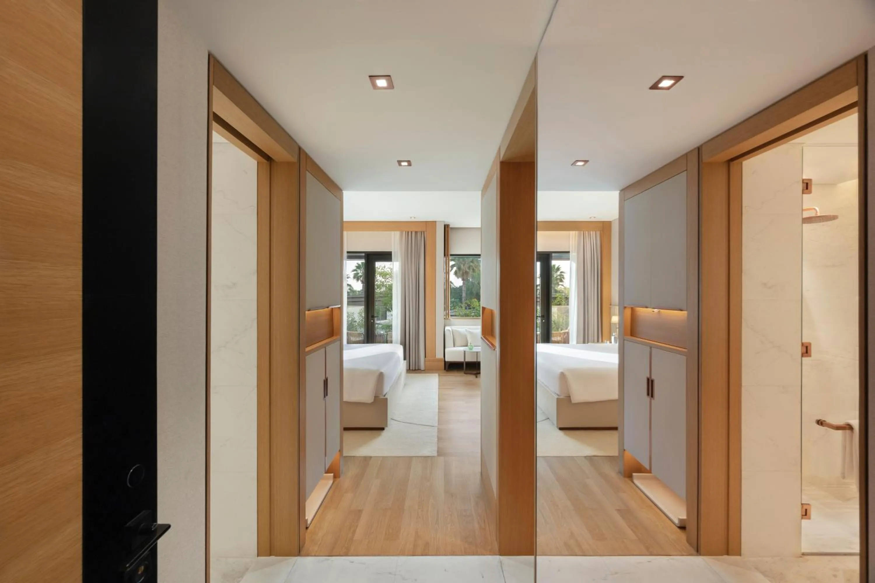 Bed in Caesars Palace Dubai