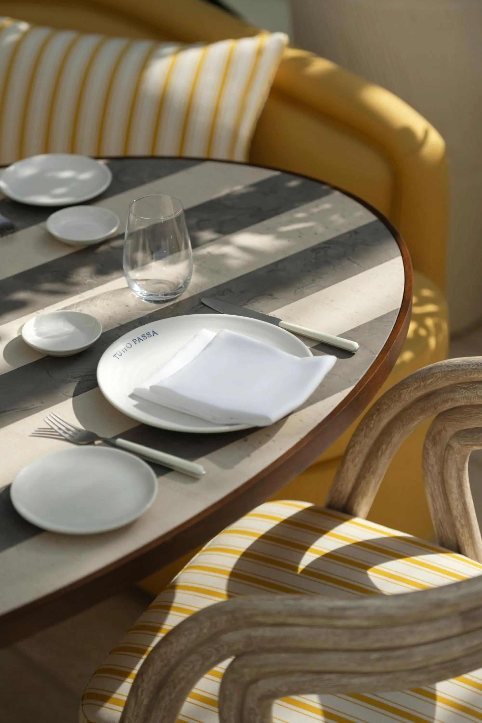 Seating area in Caesars Palace Dubai