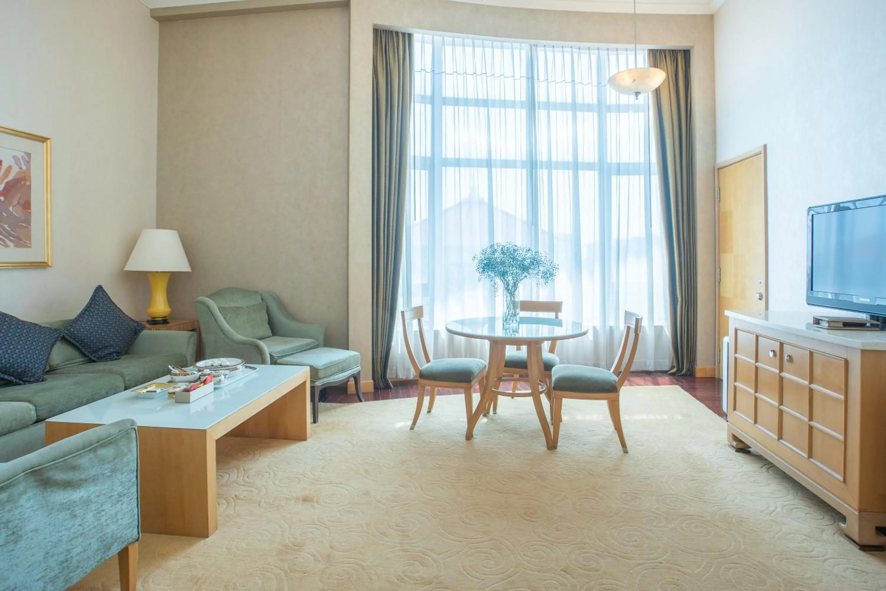 Living room in Shantou Junhua Haiyi Hotel