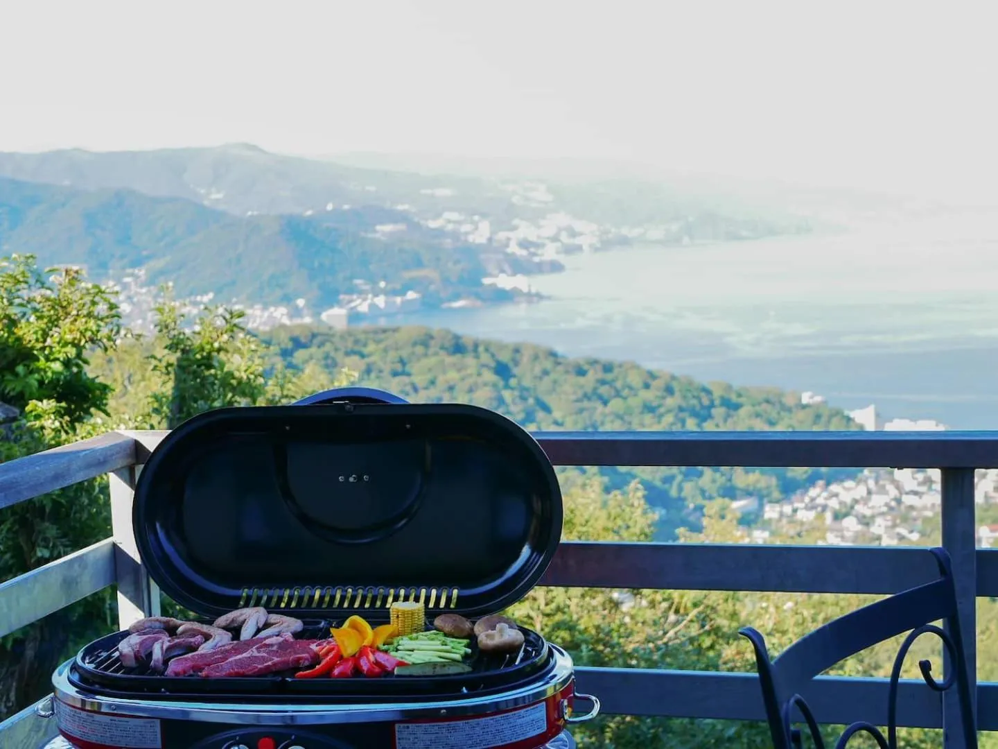 BBQ facilities in Ocean View House