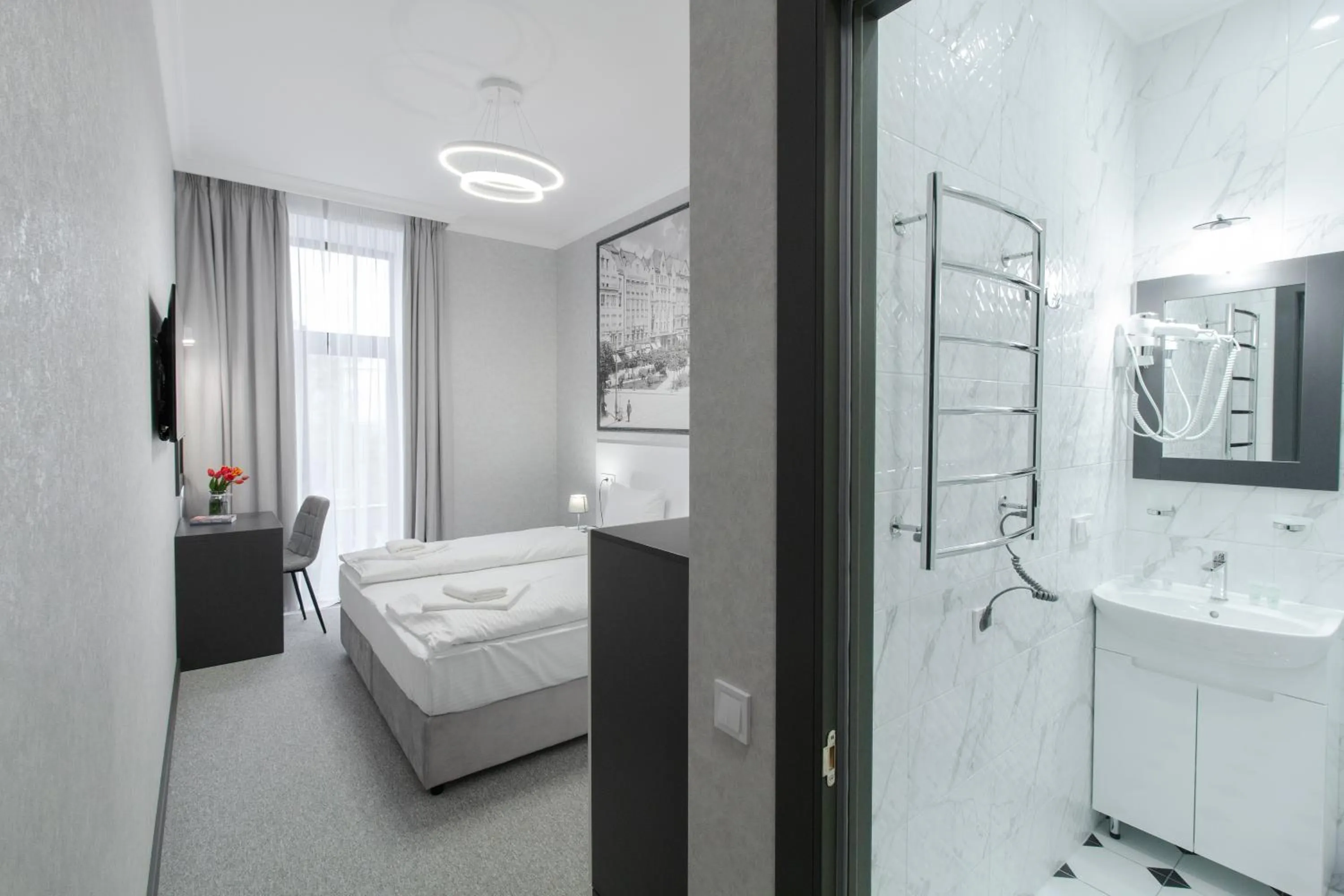 Photo of the whole room, Bed in Opera Passage Hotel & Apartments