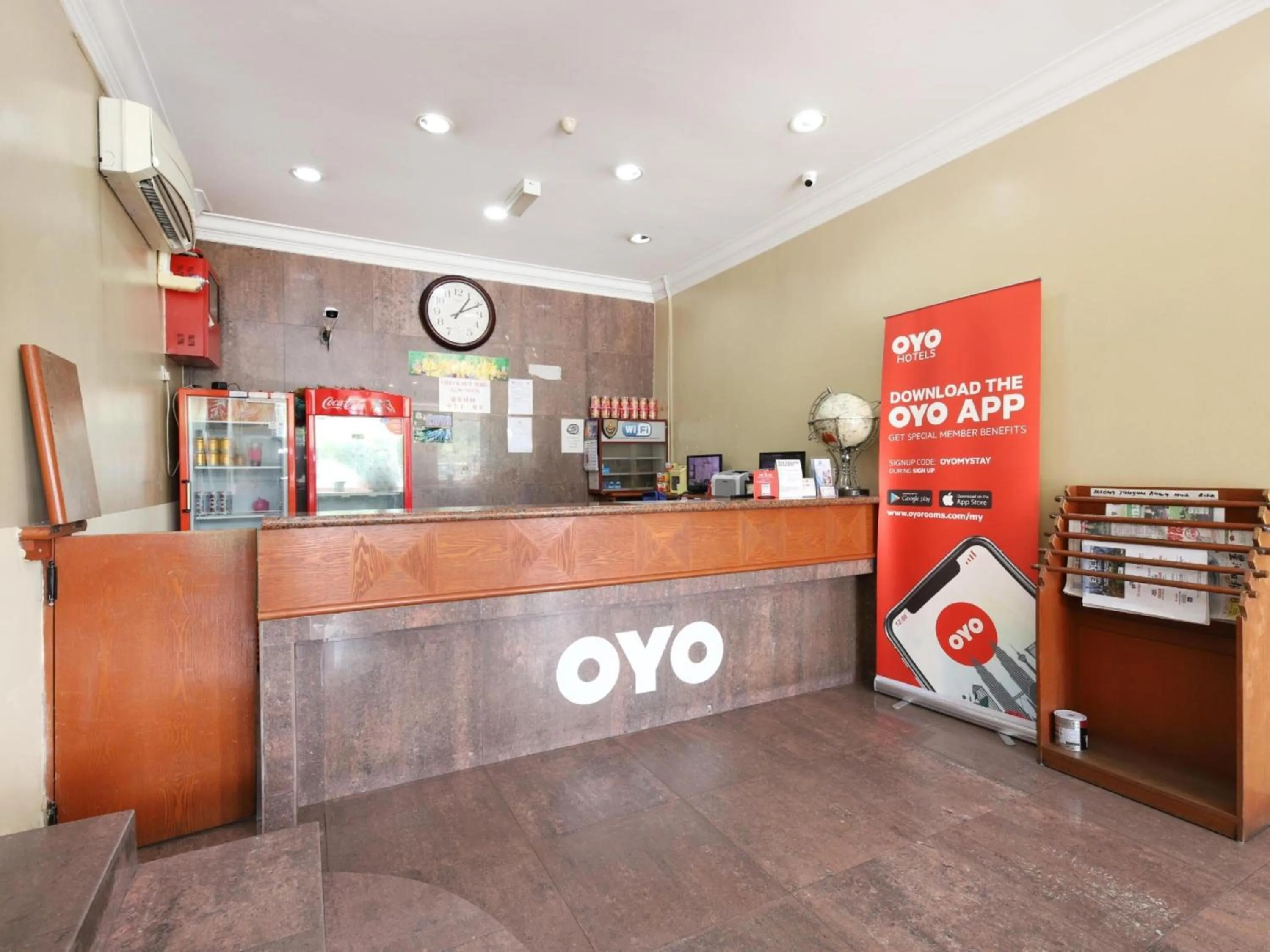 Lobby or reception in Super OYO 447 Comfort Hotel Meru