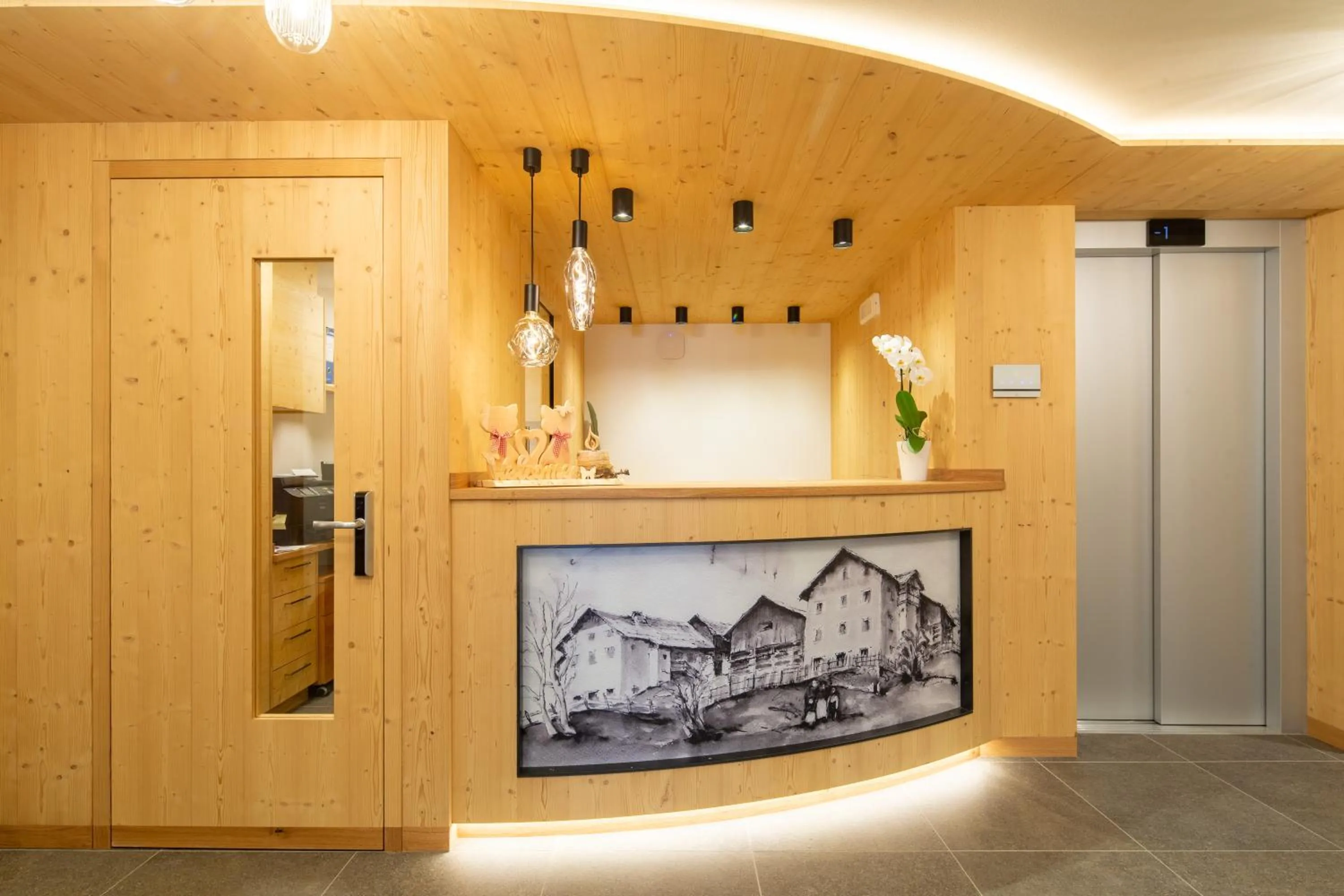 Lobby or reception in Declara B&B and apartaments