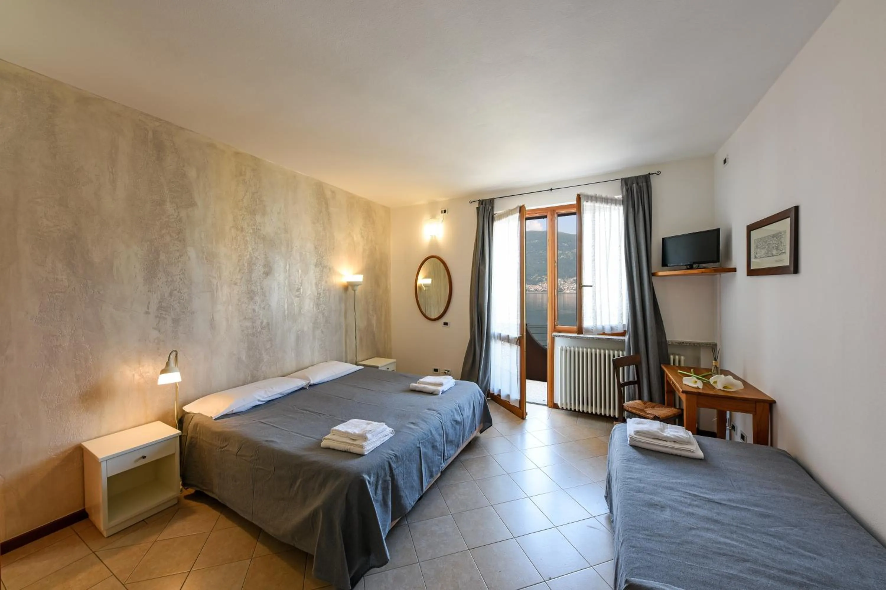 Balcony/Terrace, Bed in Locanda Dell'Era