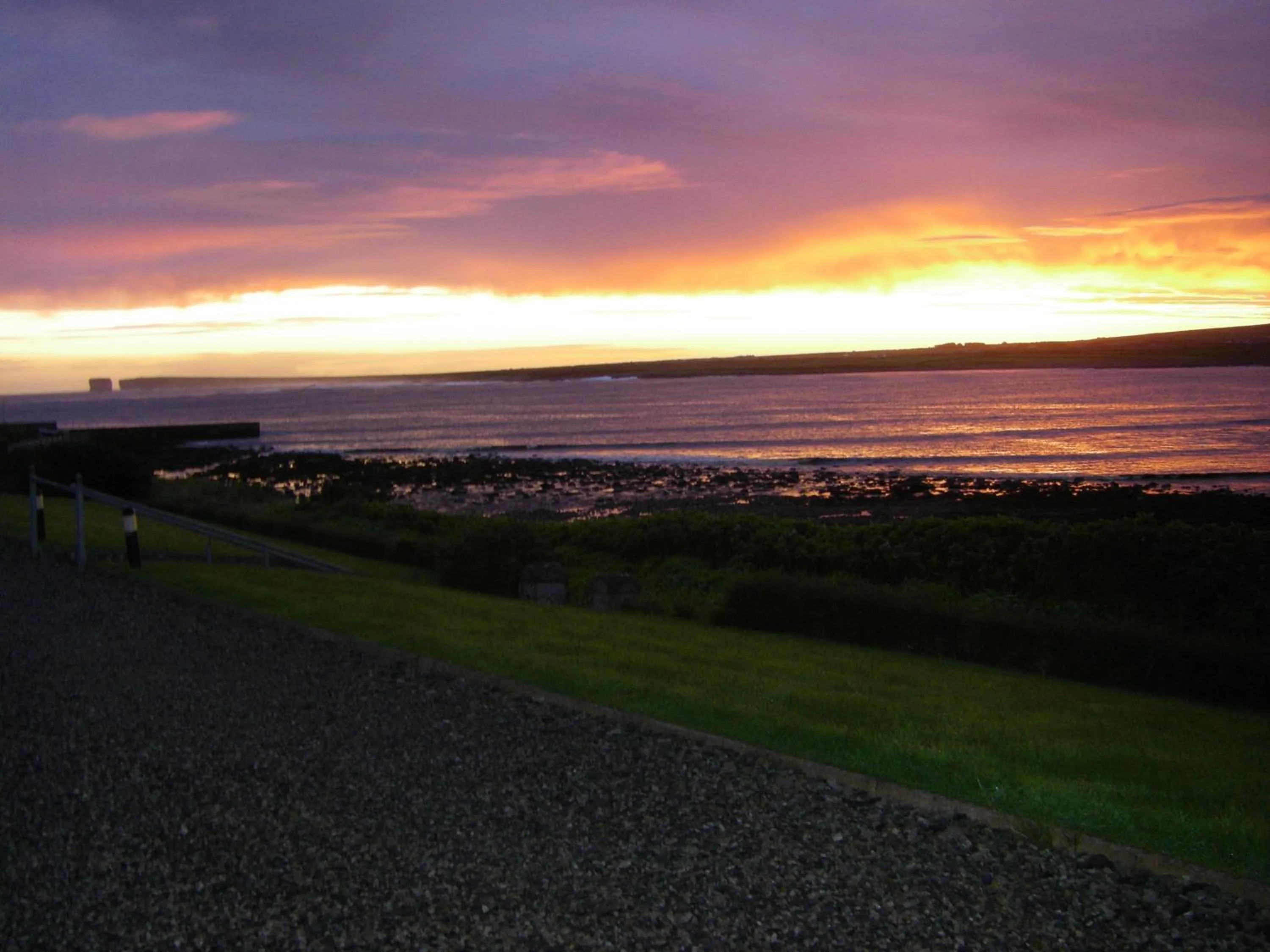 Sunrise in Stella Maris Shore House