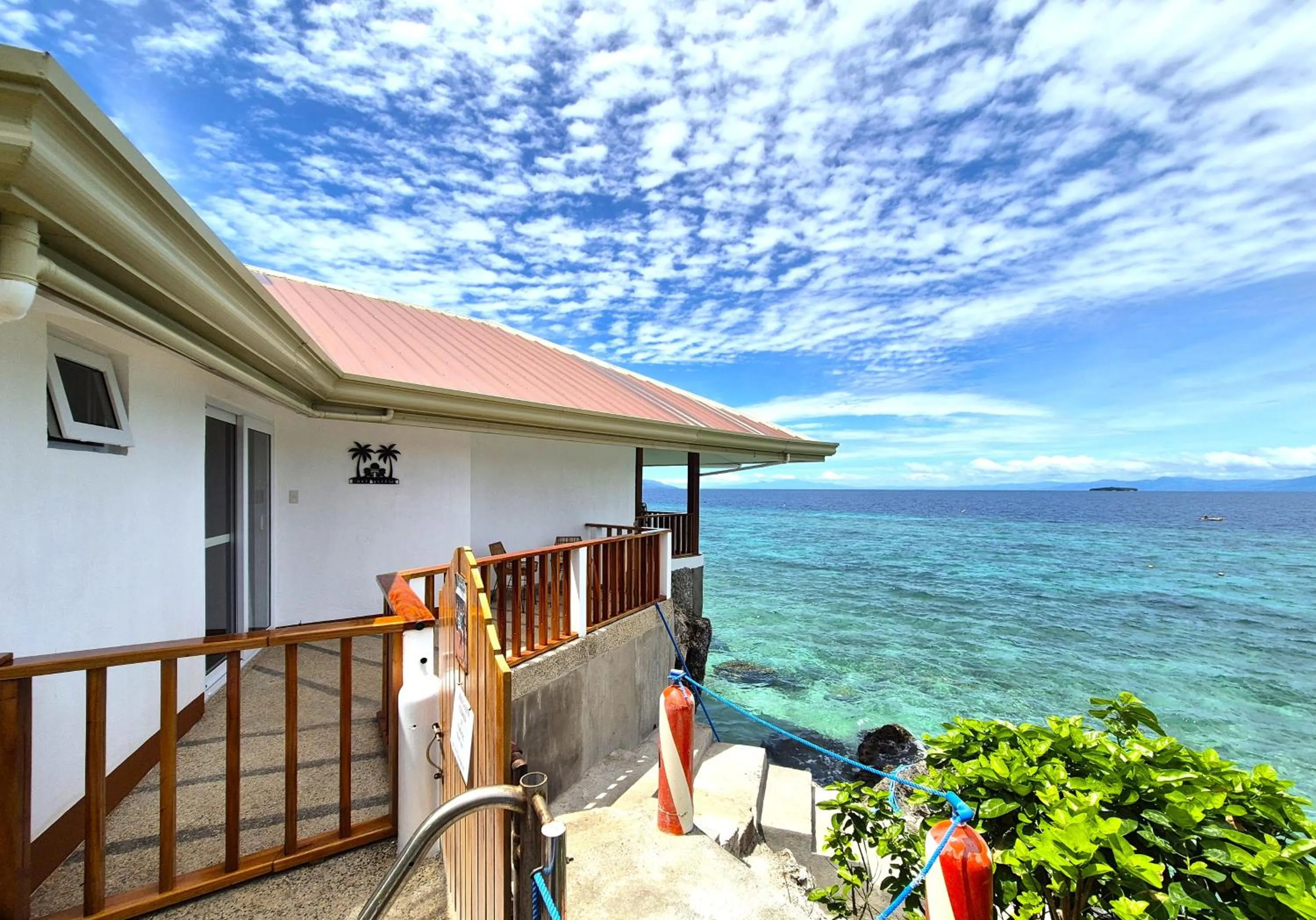 Balcony/Terrace in Quo Vadis Dive Resort