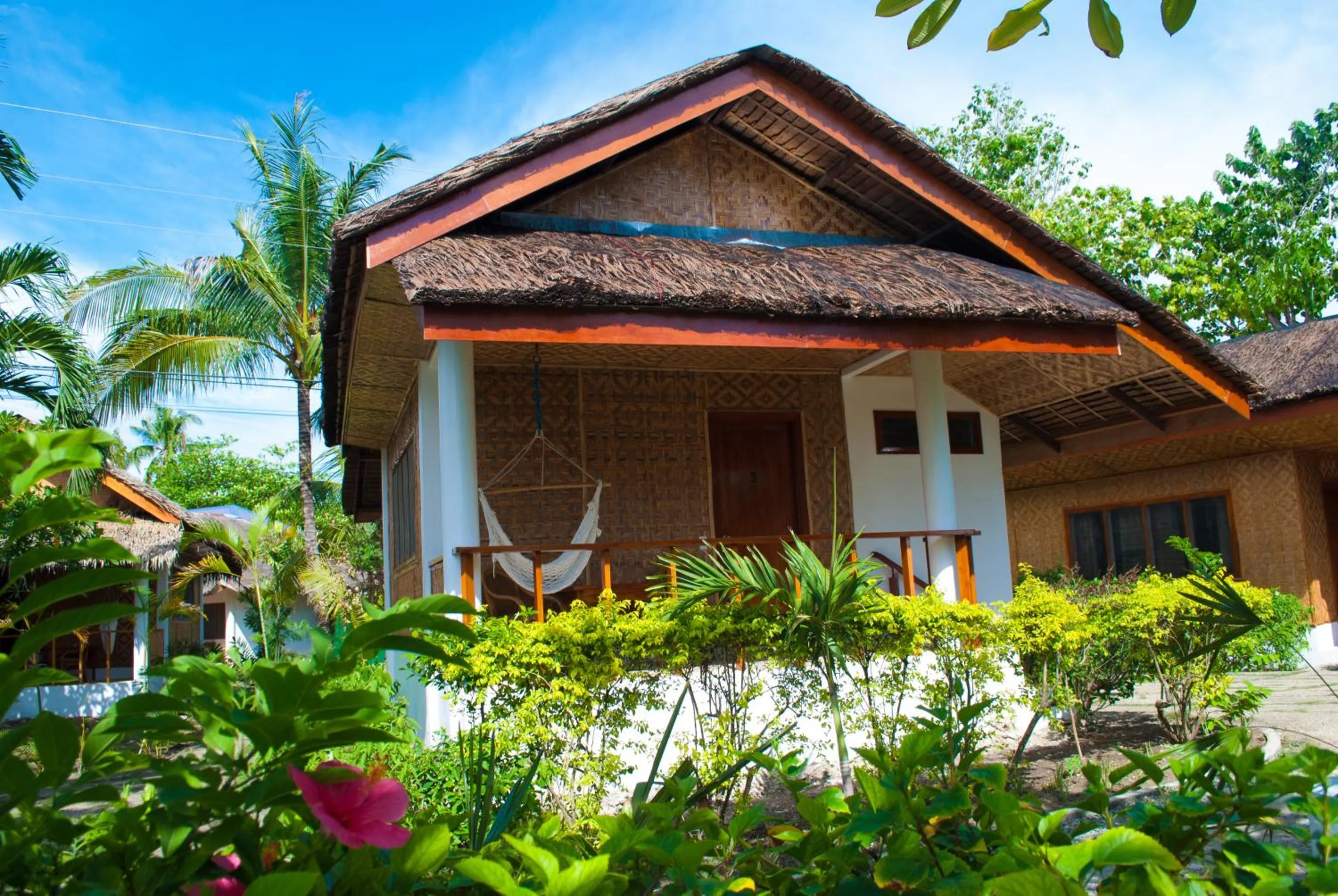 Garden in Quo Vadis Dive Resort