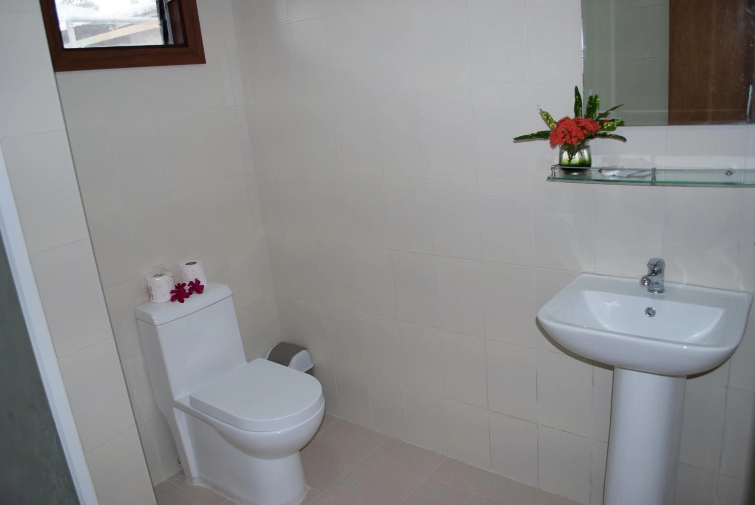 Toilet in Quo Vadis Dive Resort
