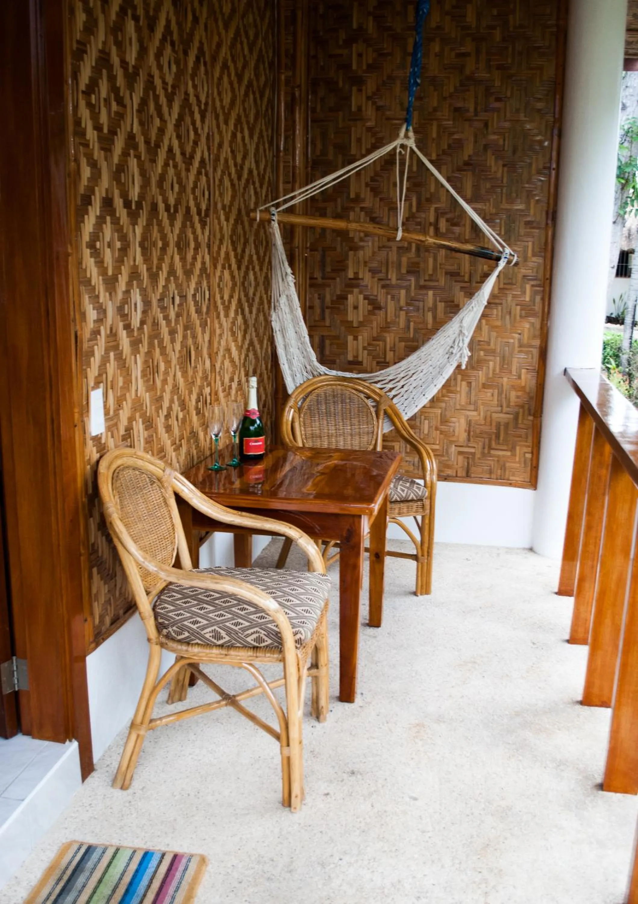 Balcony/Terrace in Quo Vadis Dive Resort