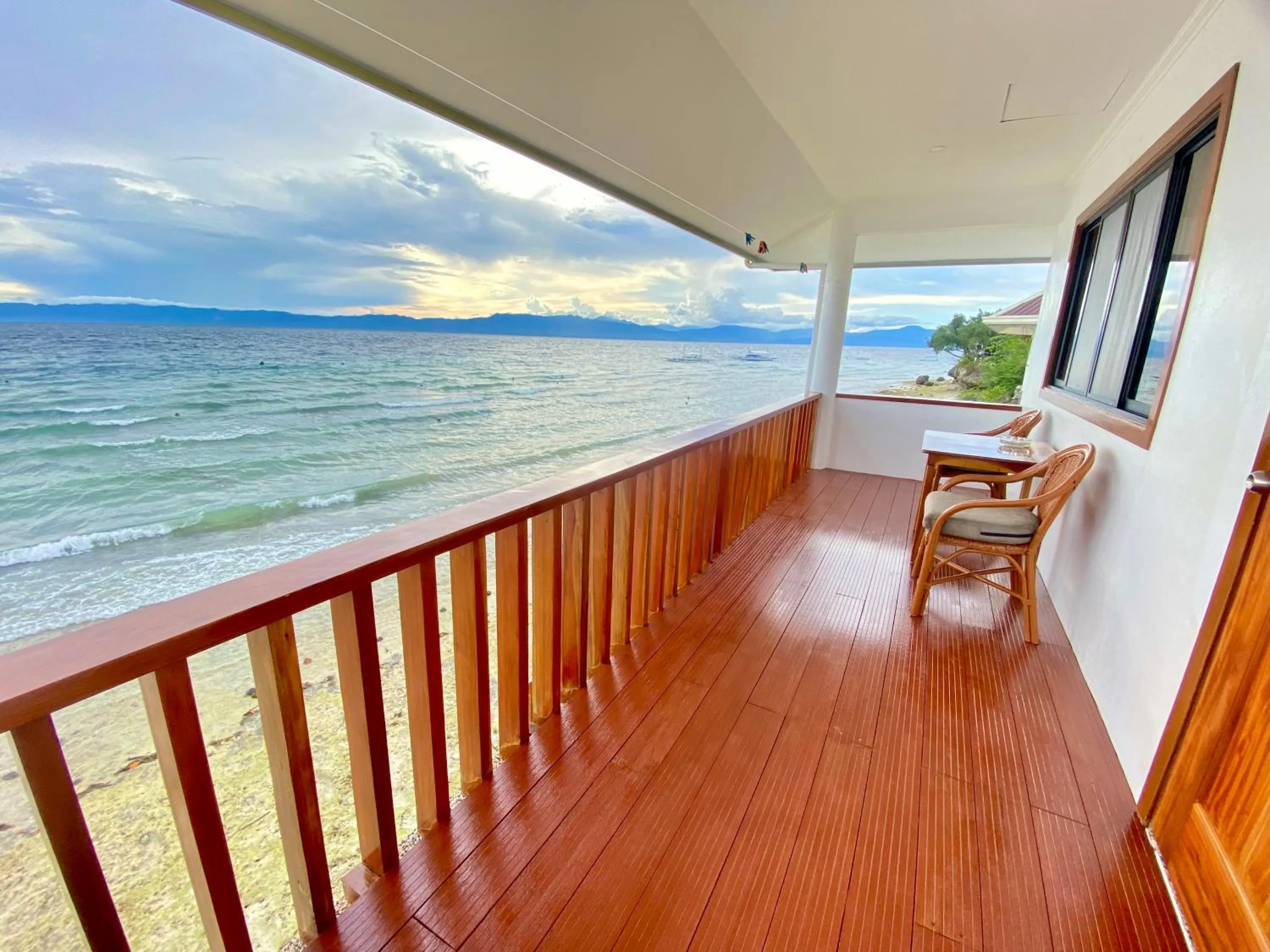 Balcony/Terrace in Quo Vadis Dive Resort
