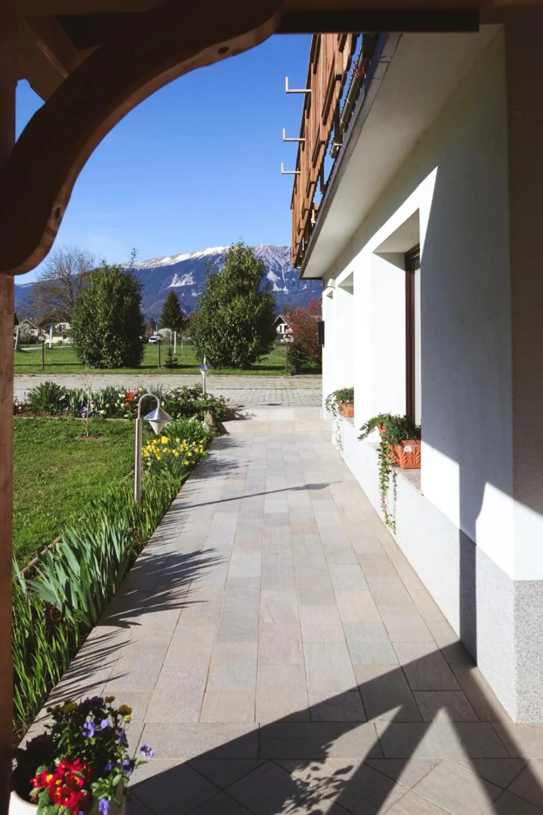 Garden in Apartments-Rooms Kocijancic