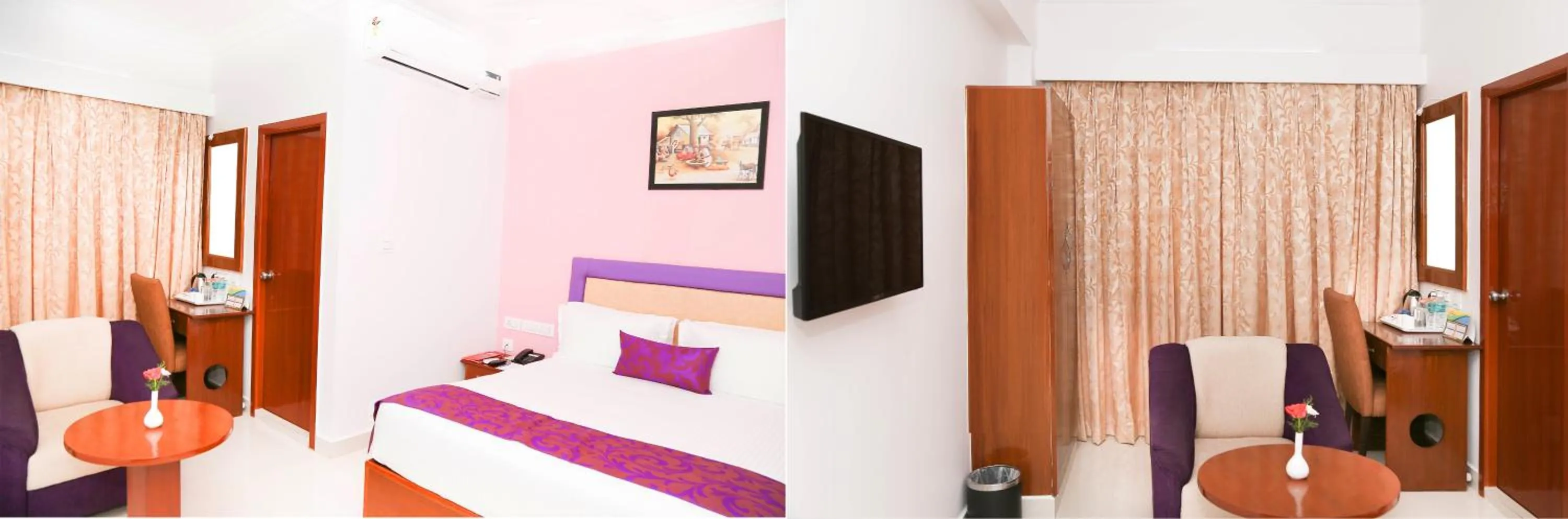 Living room, Bed in Sbk Park Inn