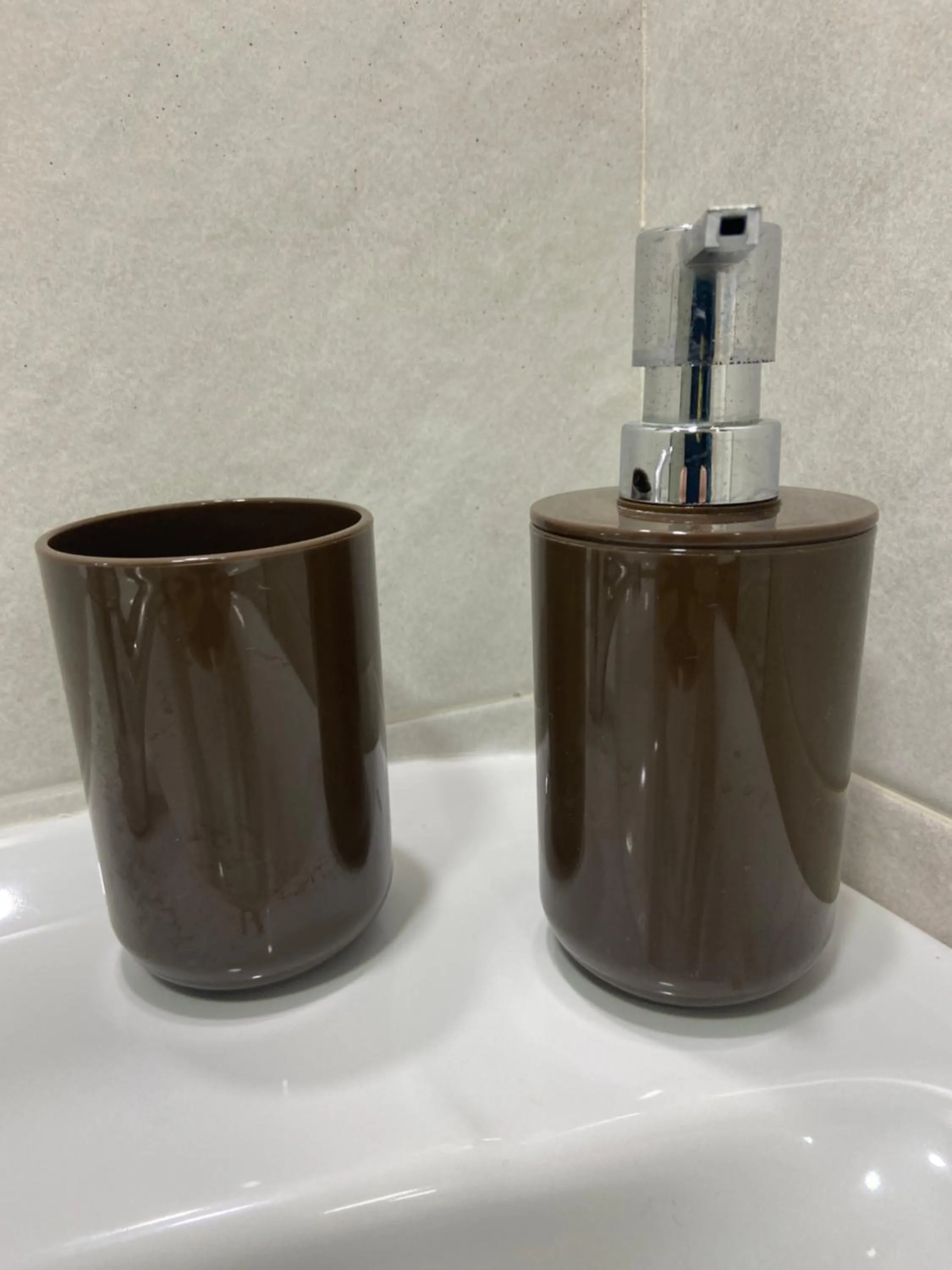 Bathroom in Hostal Elkano