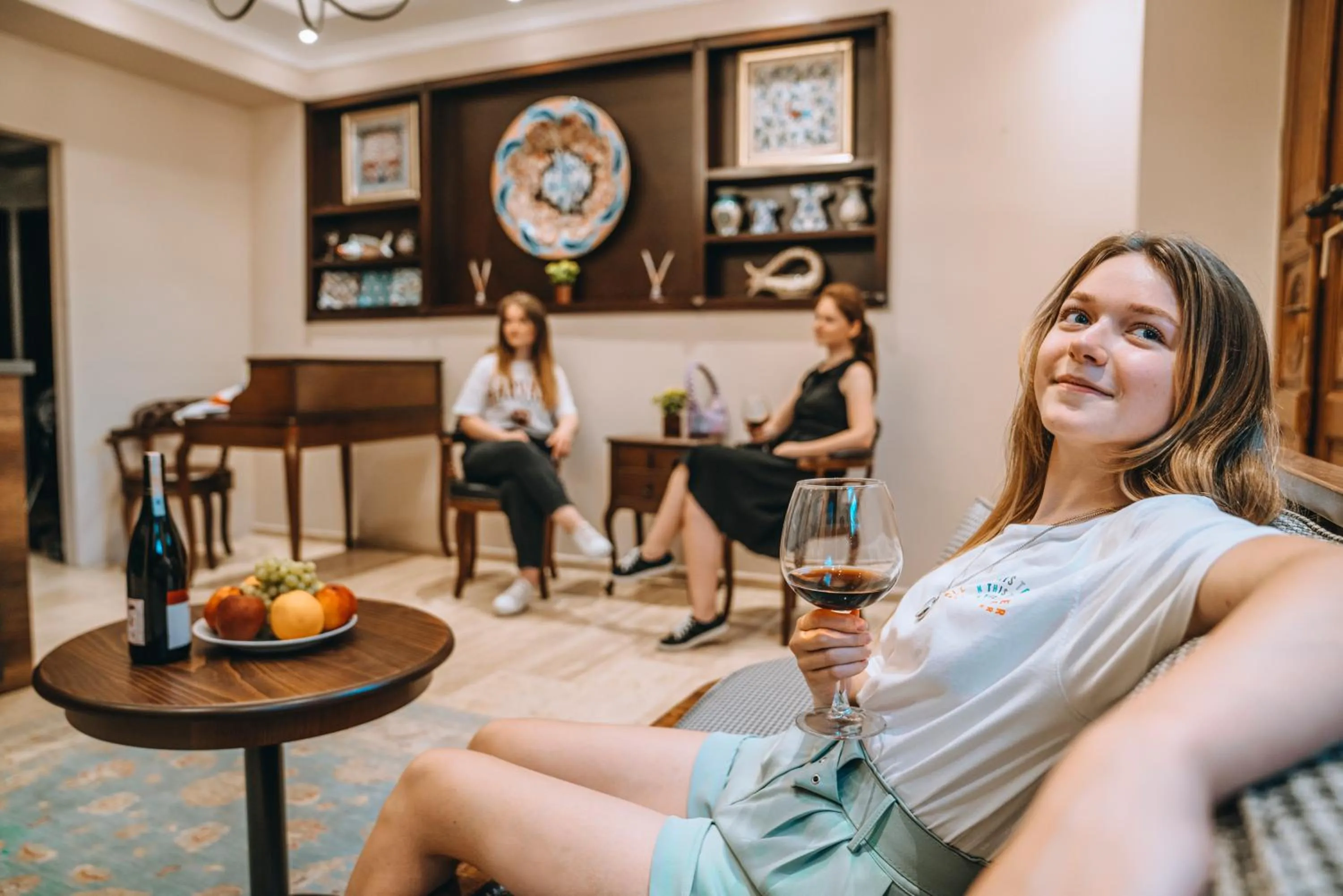 People in Gulliver Mansion Hotel