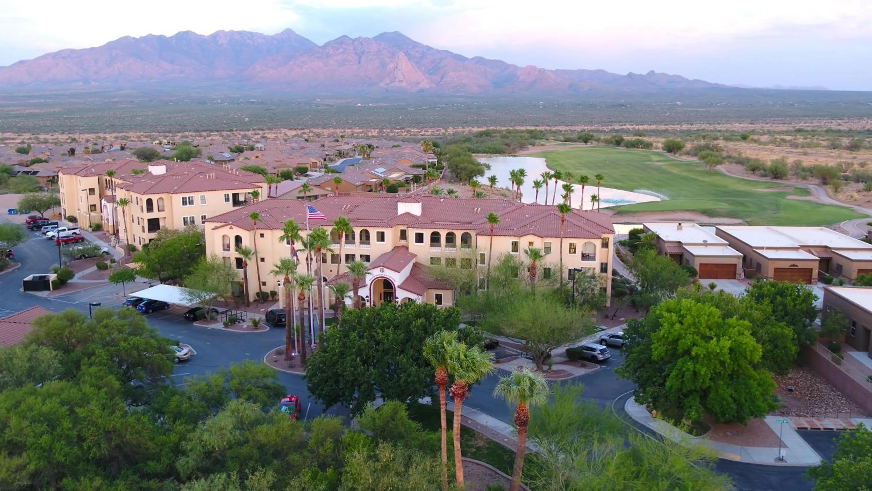 Property building in Canoa Ranch Golf Resort