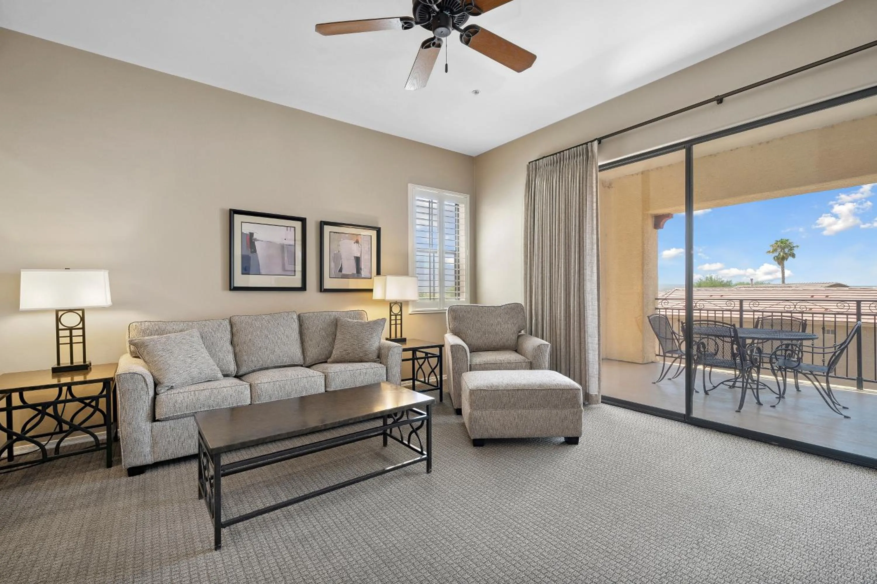 Living room in Canoa Ranch Golf Resort