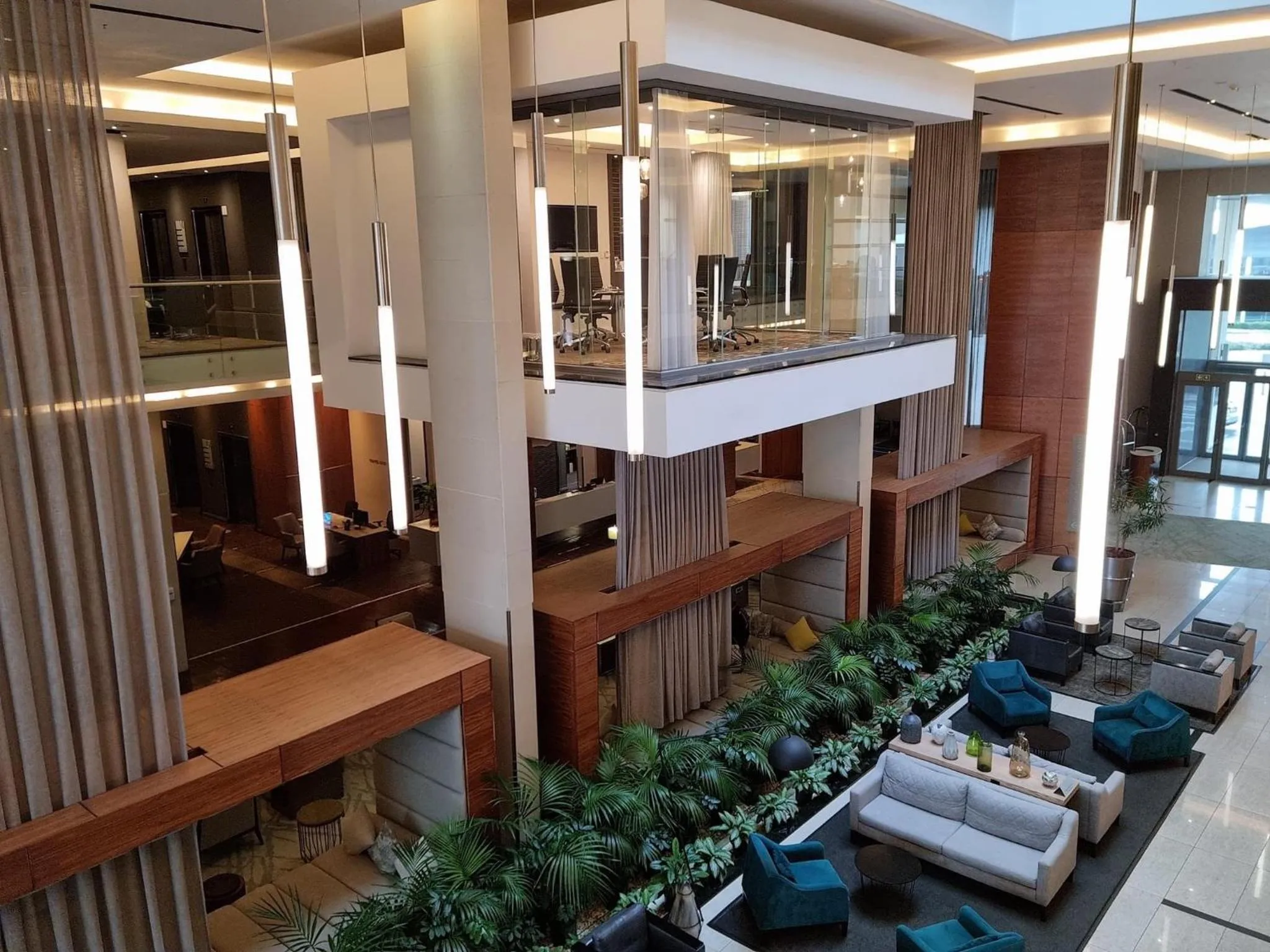 Lobby or reception in The Residences at Crystal Towers