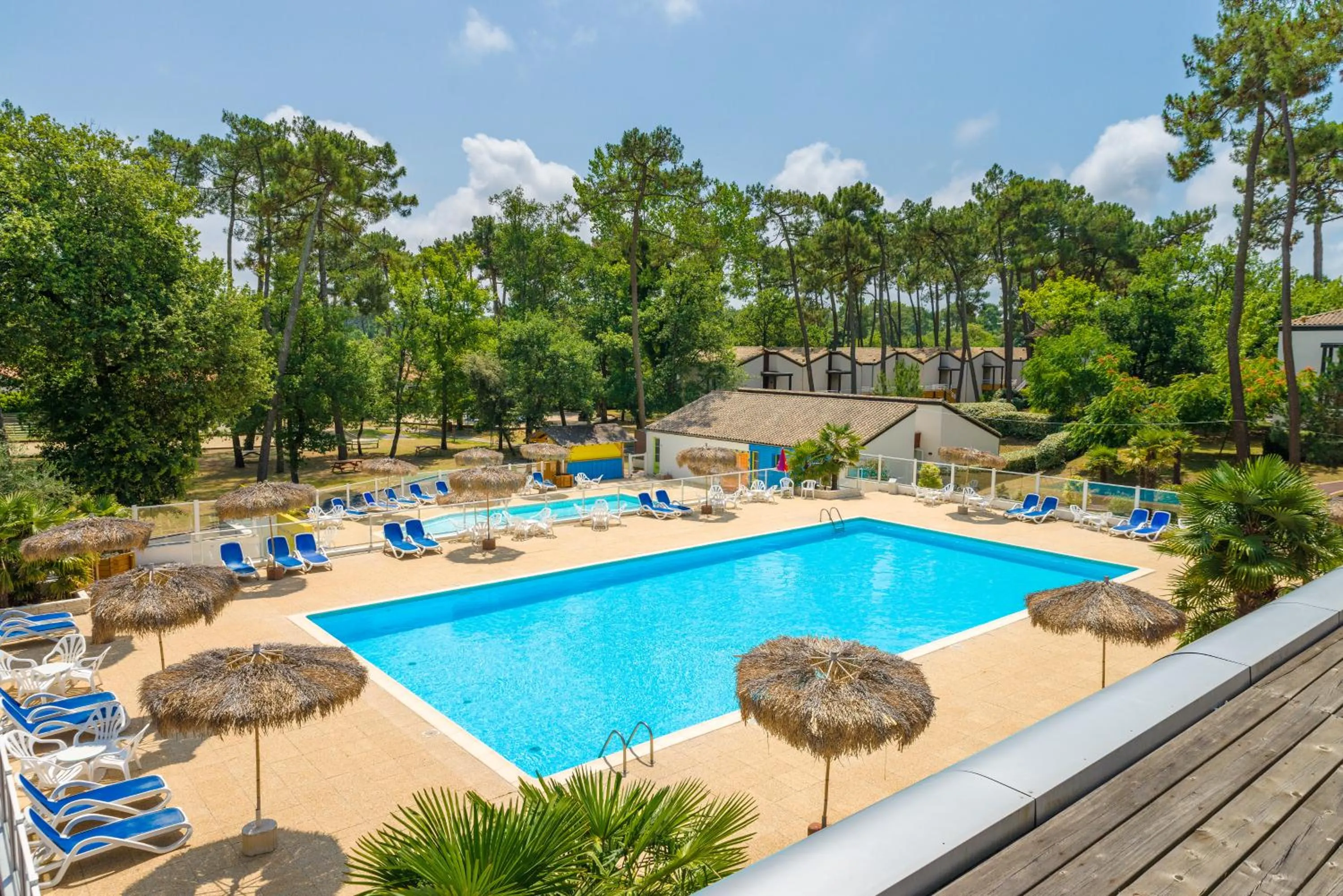 Swimming pool in Azureva Ronce les Bains
