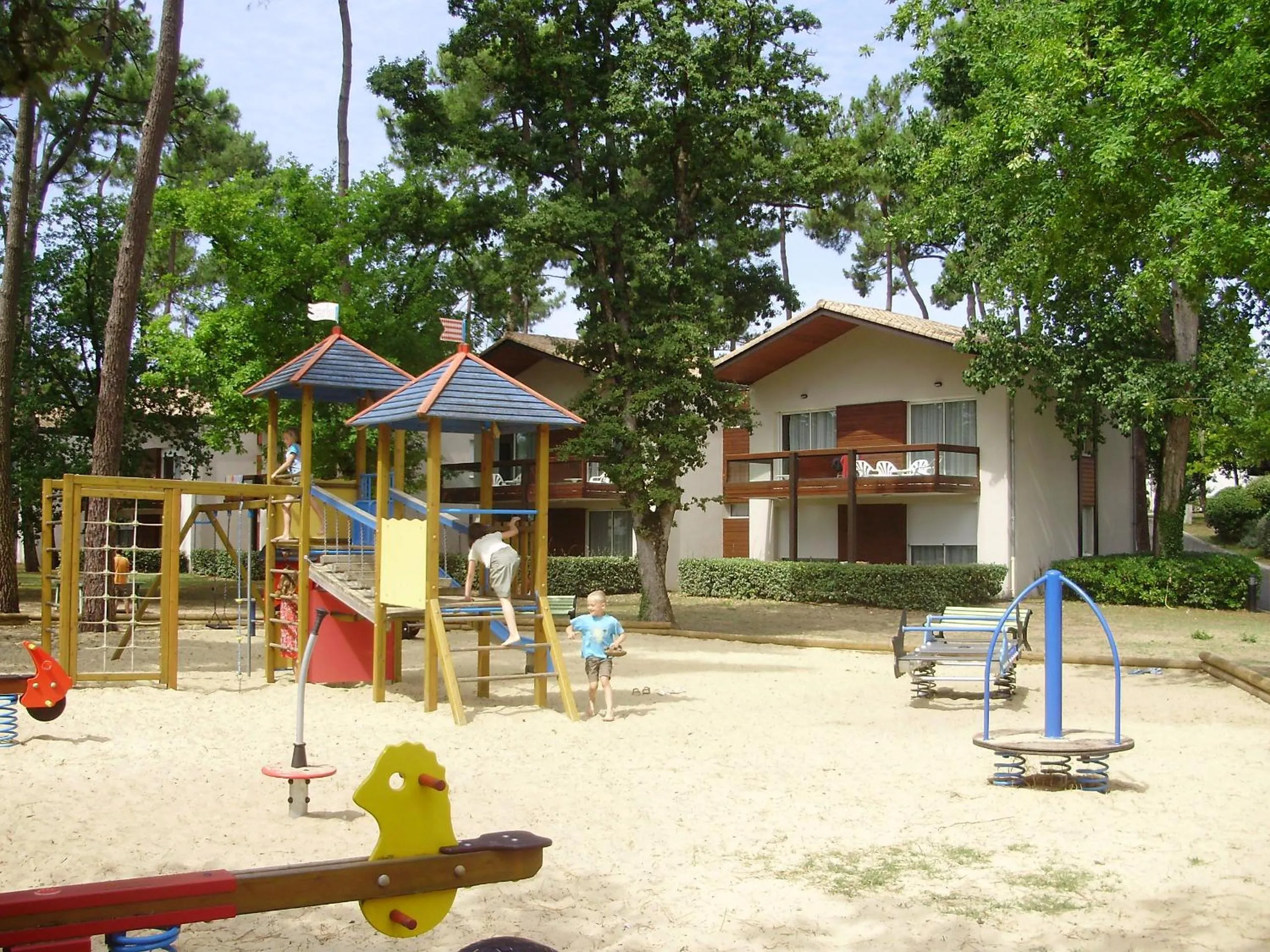 Children play ground in Azureva Ronce les Bains