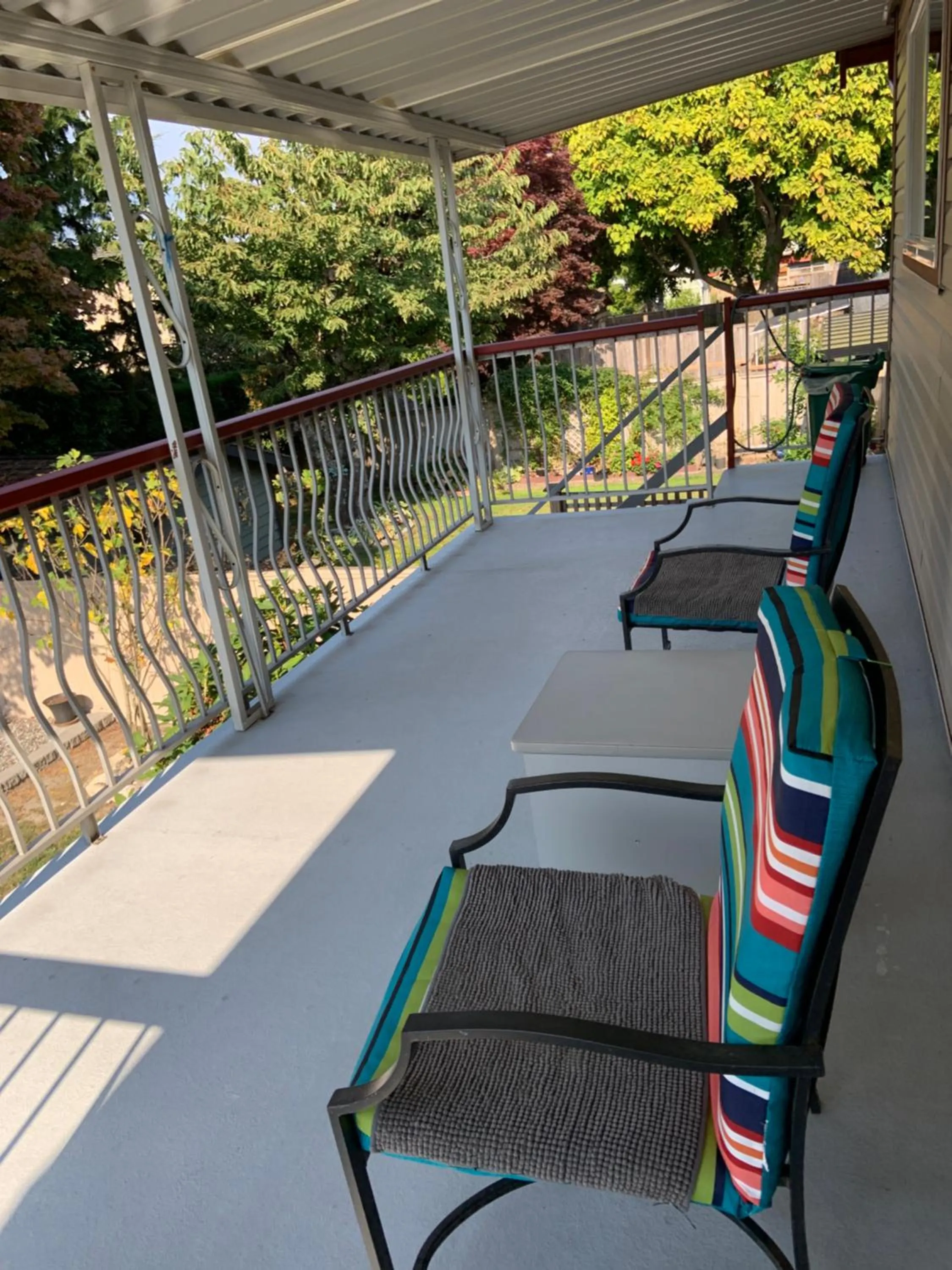 Balcony/Terrace in Orchid House near Vancouver YVR Airport