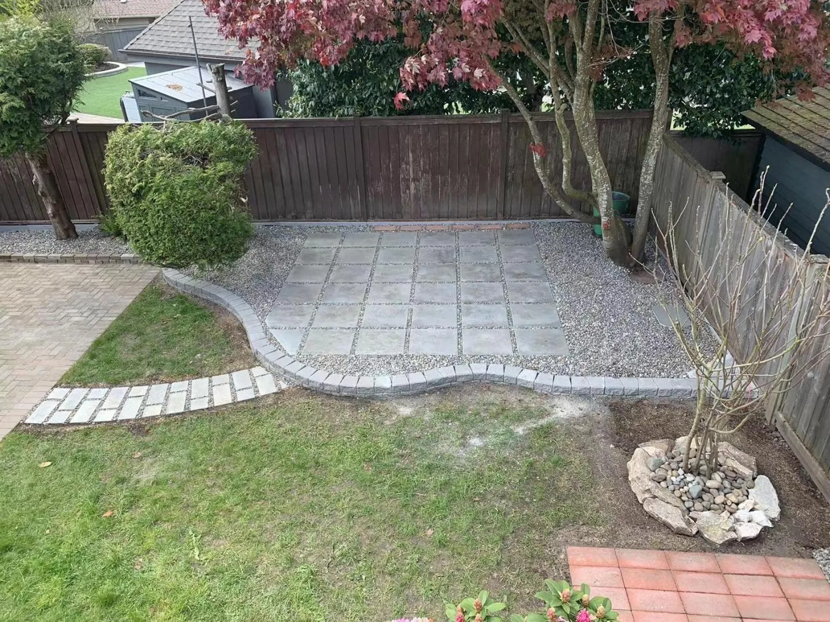 Patio in Orchid House near Vancouver YVR Airport