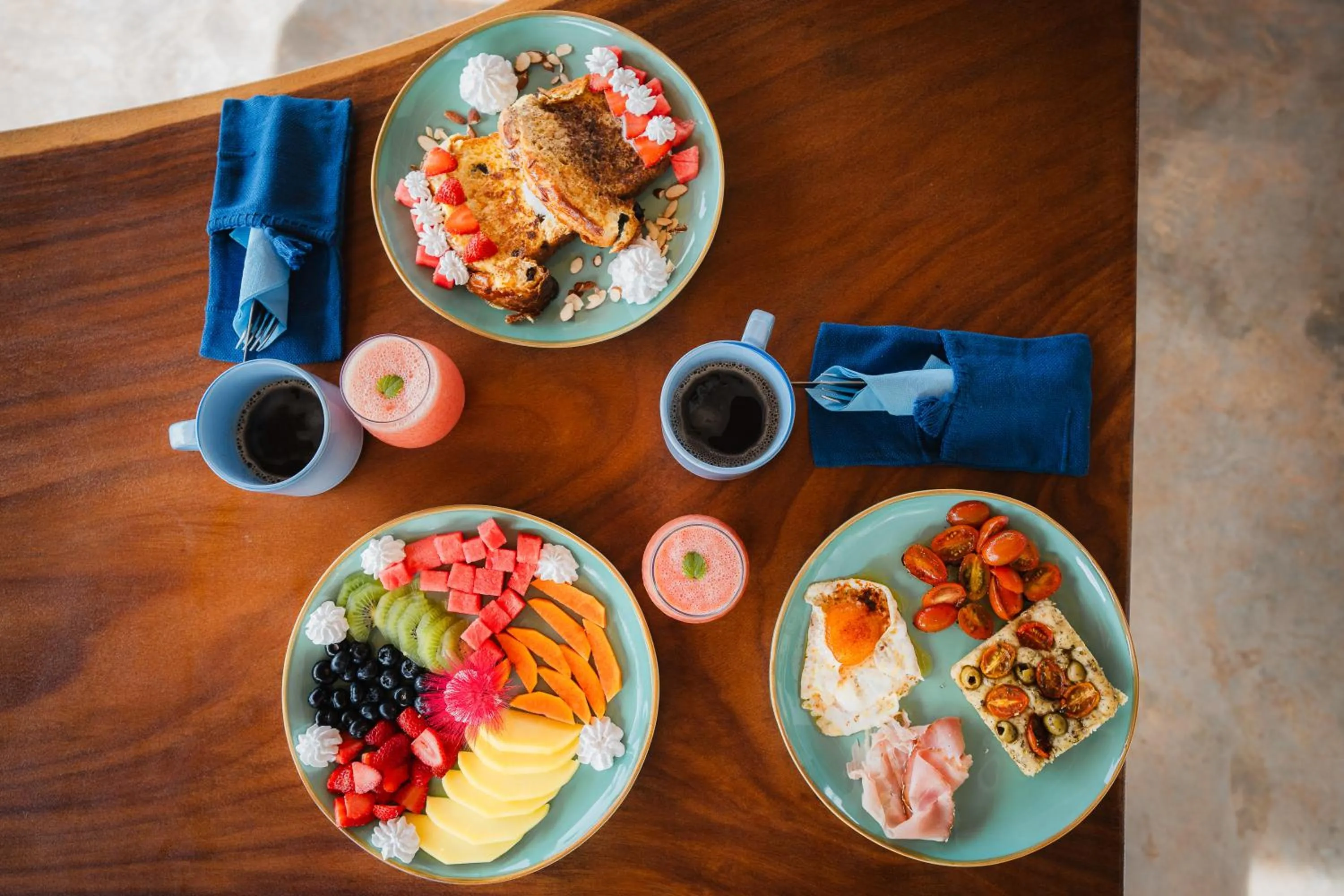 Breakfast in Lodge Las Estrellas de Samara - Ocean View