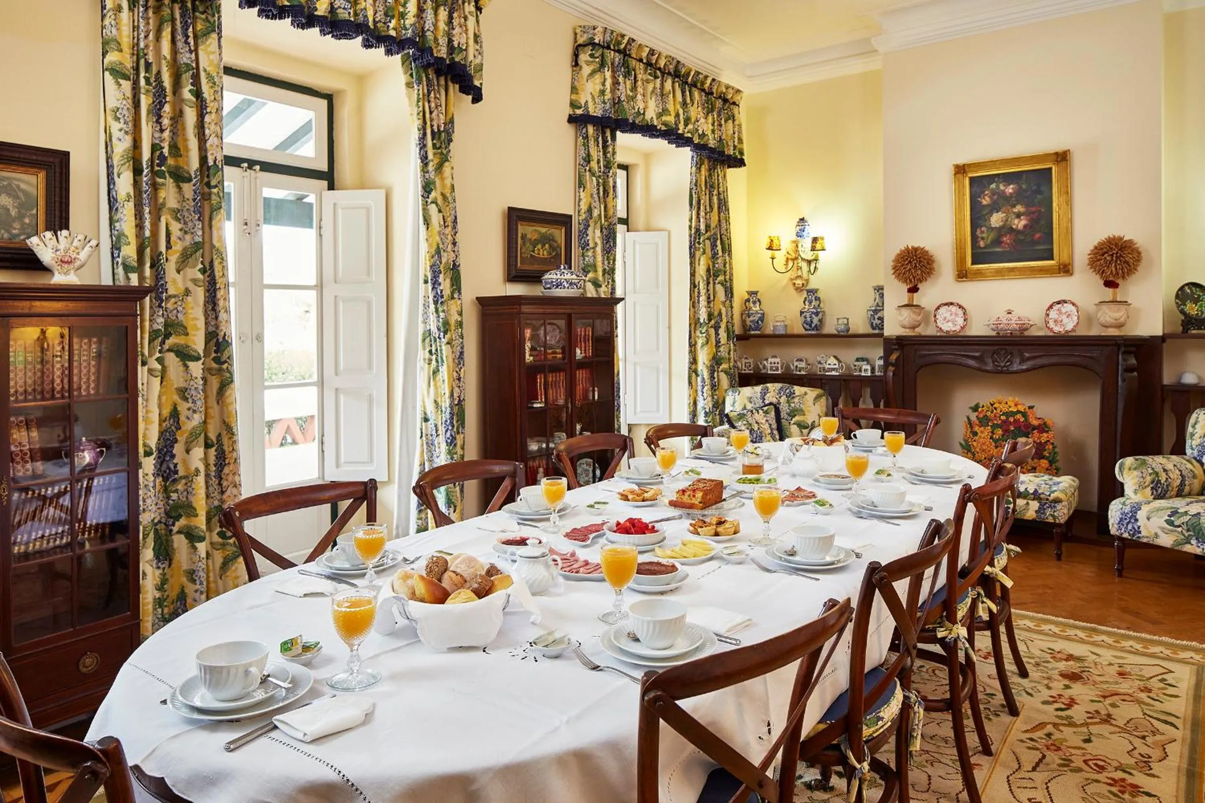 Continental breakfast in Casa D Obidos