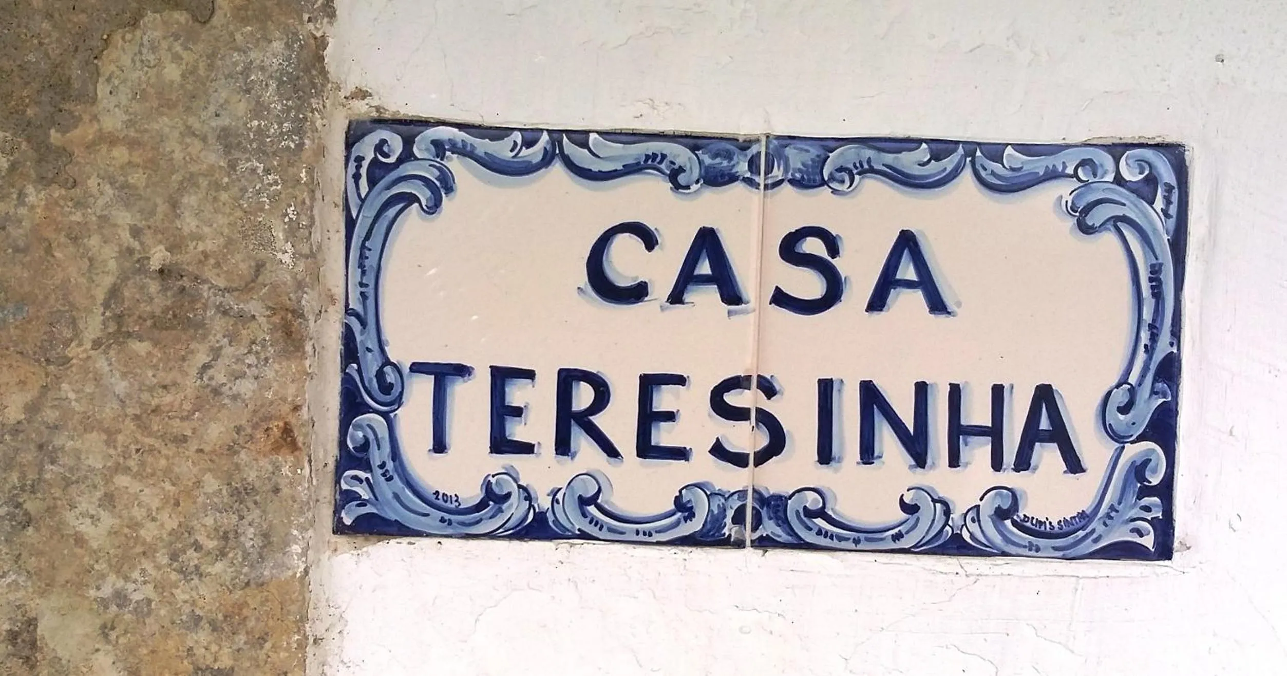 Logo/Certificate/Sign in Casa D Obidos