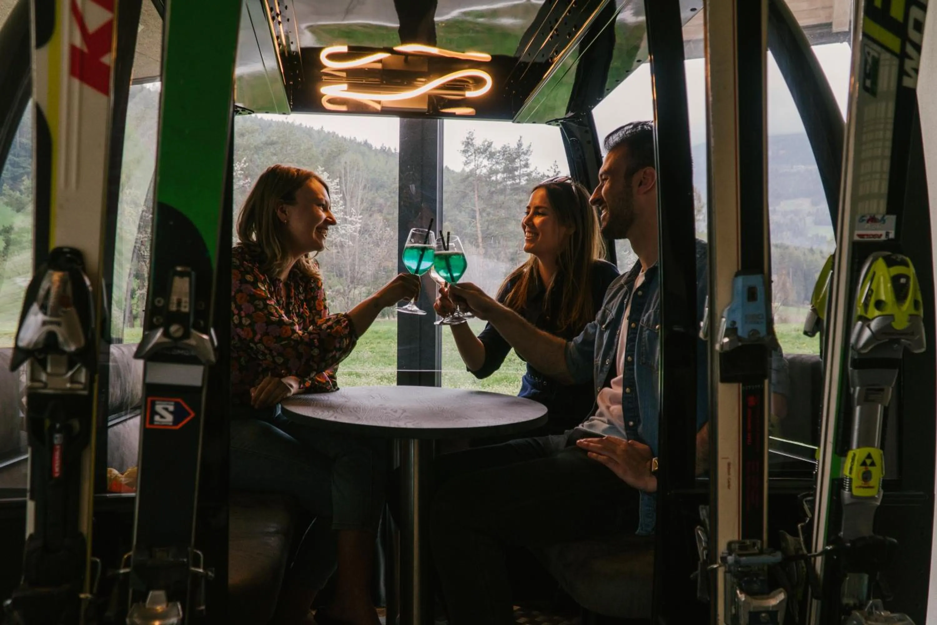 Lounge or bar in Hotel Wochtla Buam