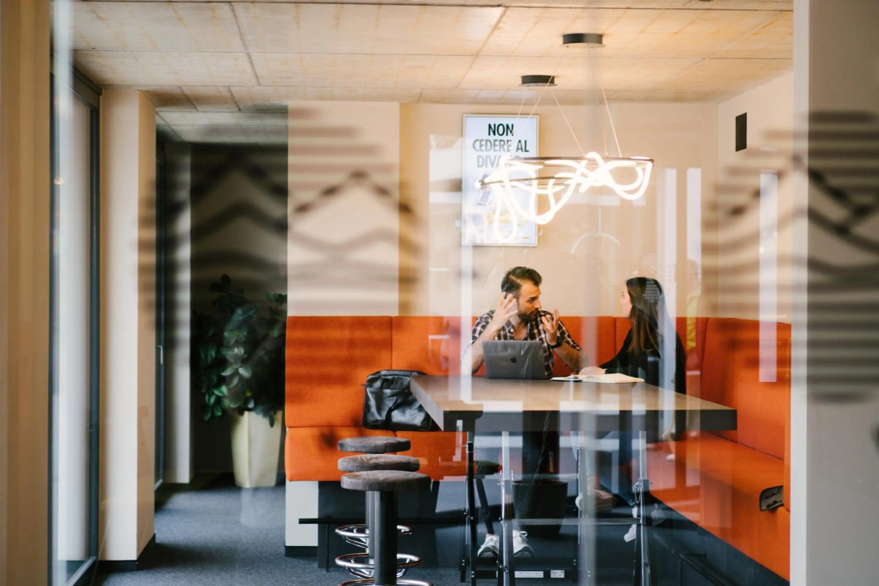 Seating area in Hotel Wochtla Buam