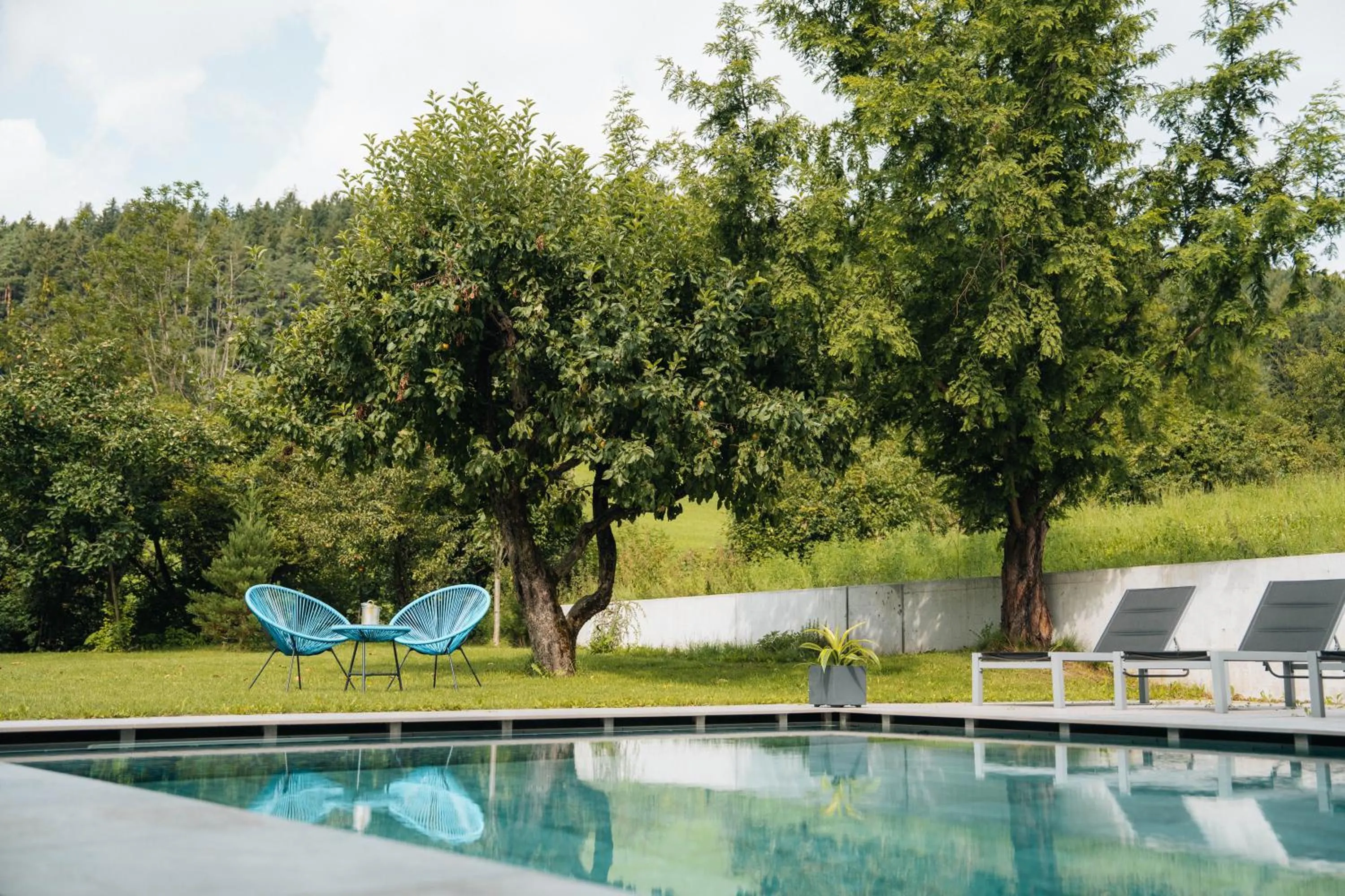 Swimming pool in Hotel Wochtla Buam