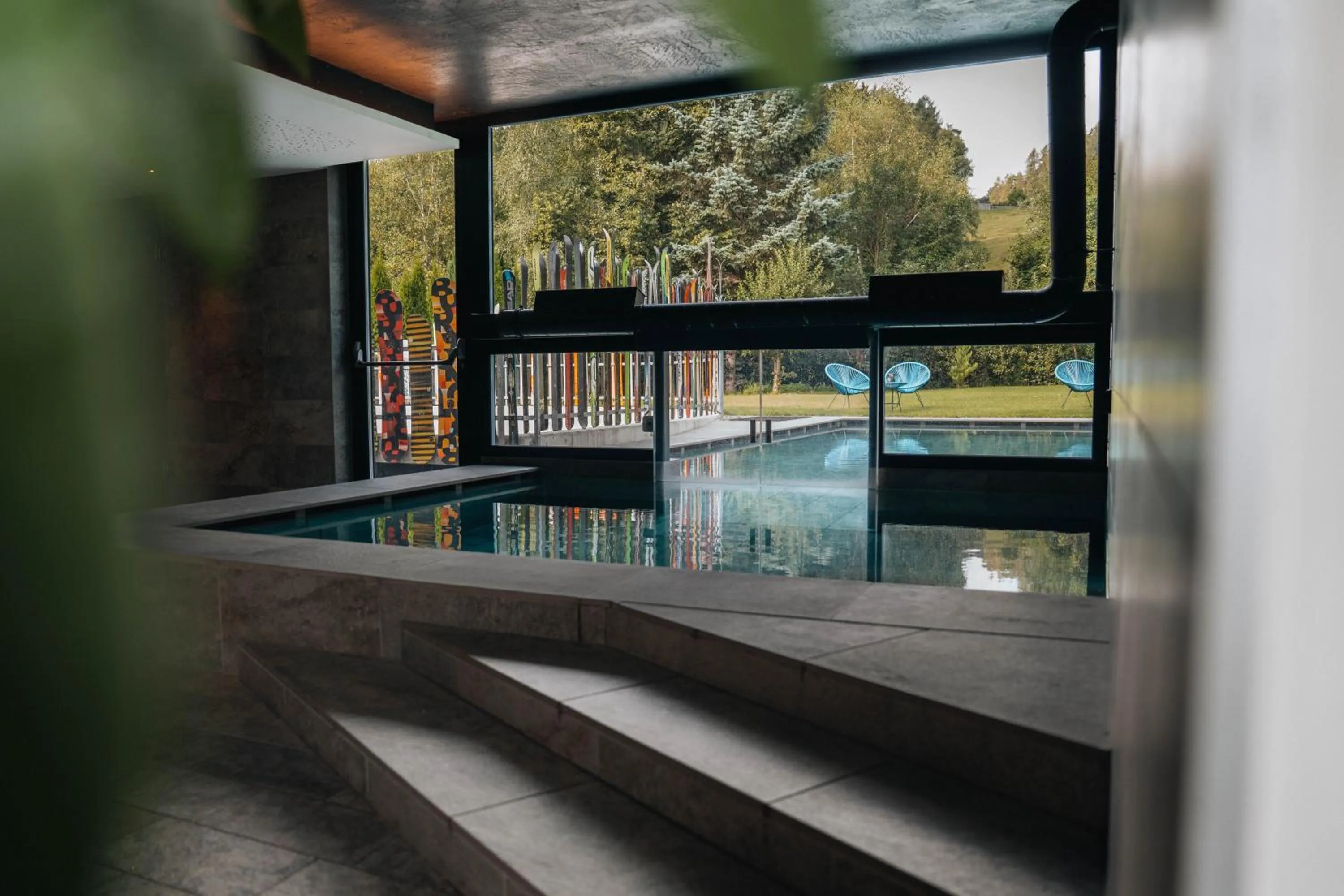 Swimming pool in Hotel Wochtla Buam