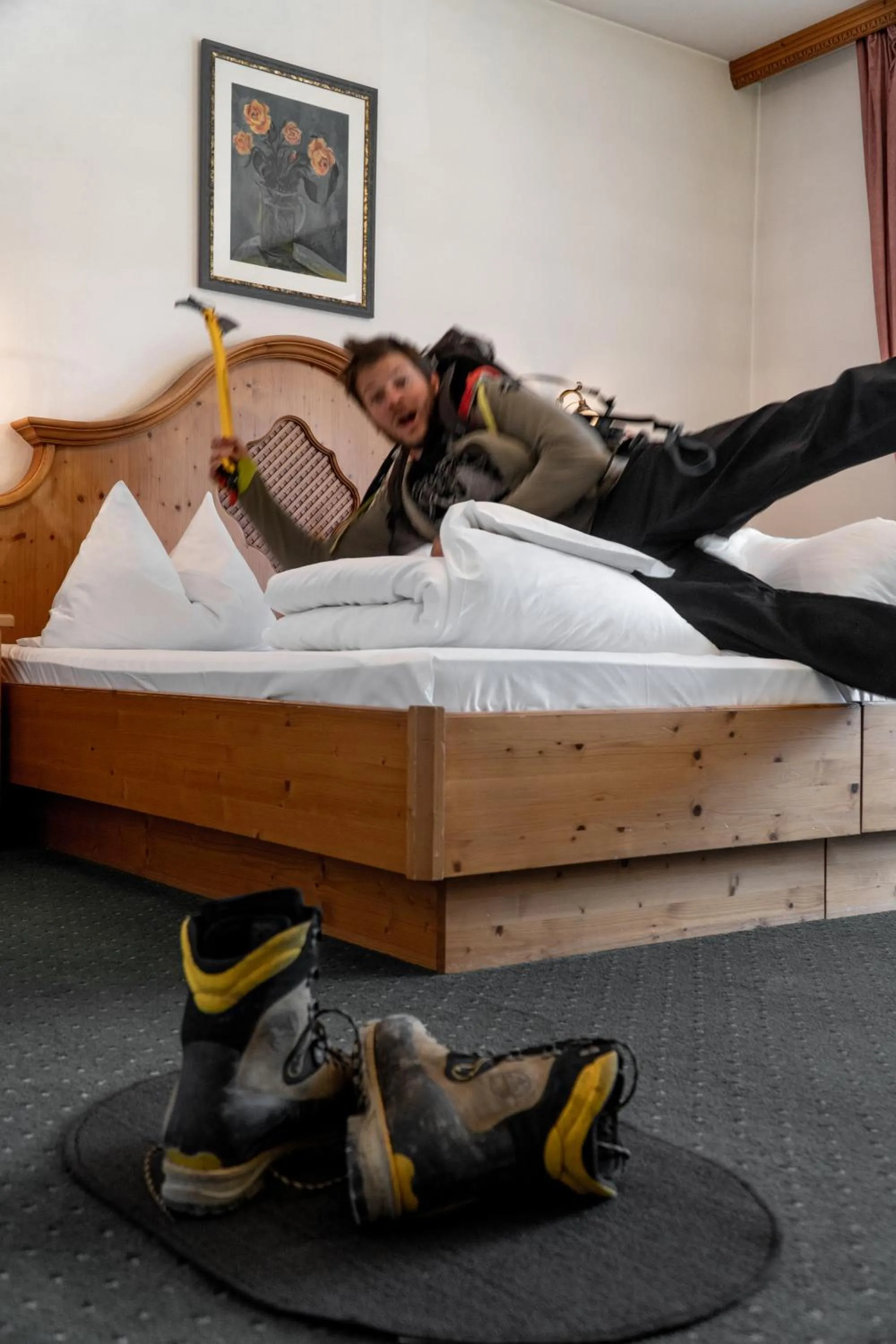 Bed in Hotel Wochtla Buam