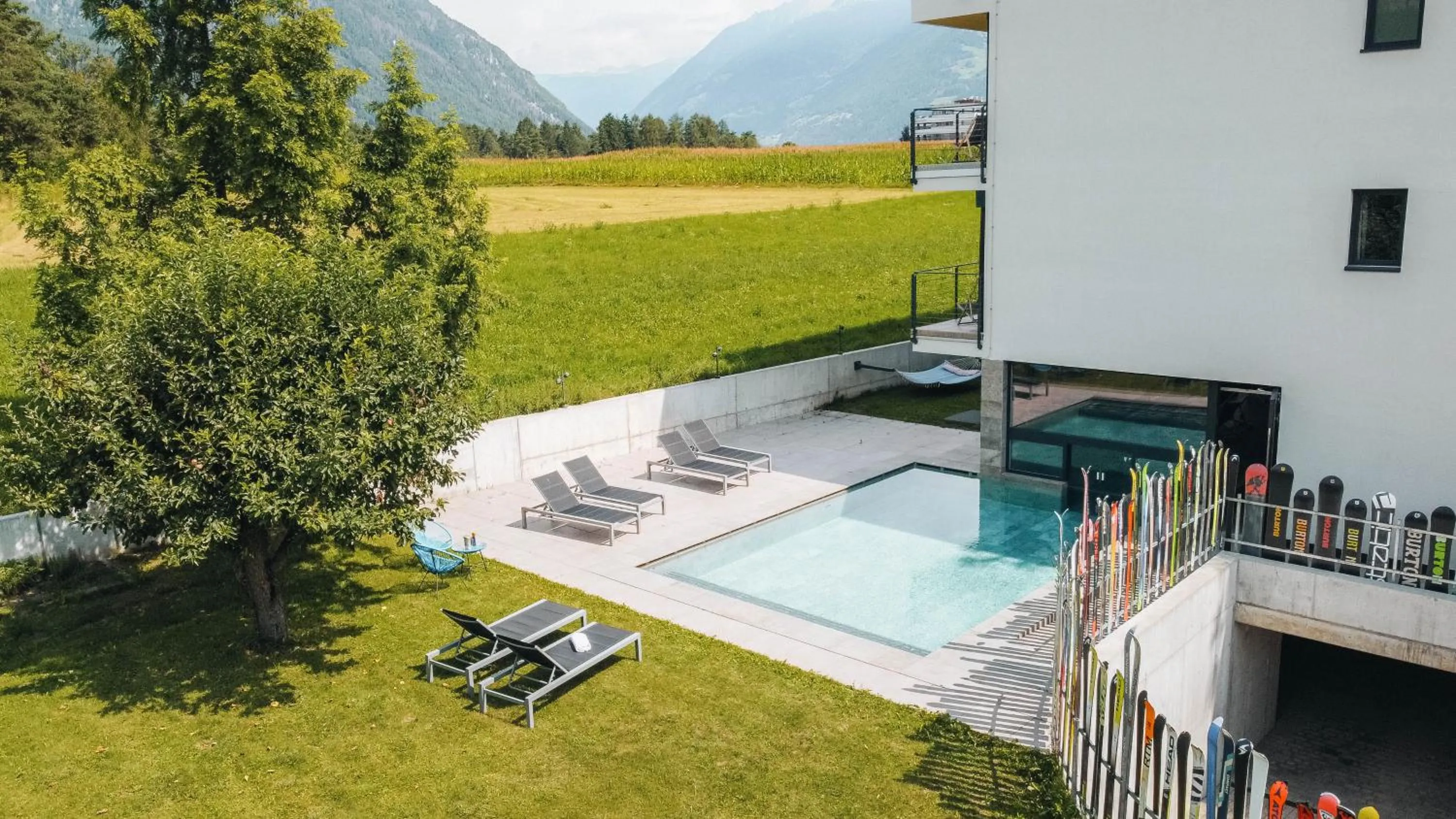 Swimming pool in Hotel Wochtla Buam