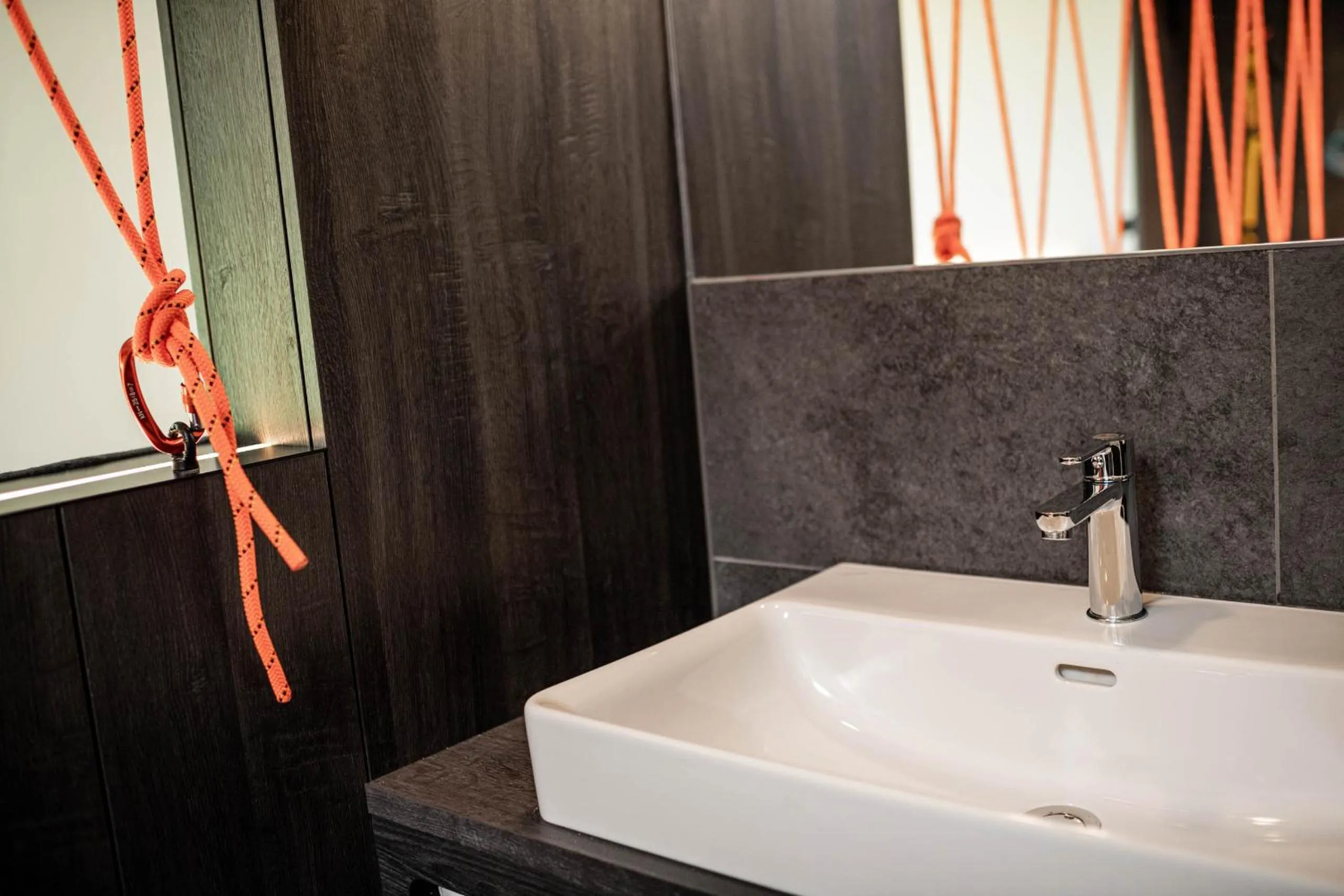 Bathroom in Hotel Wochtla Buam