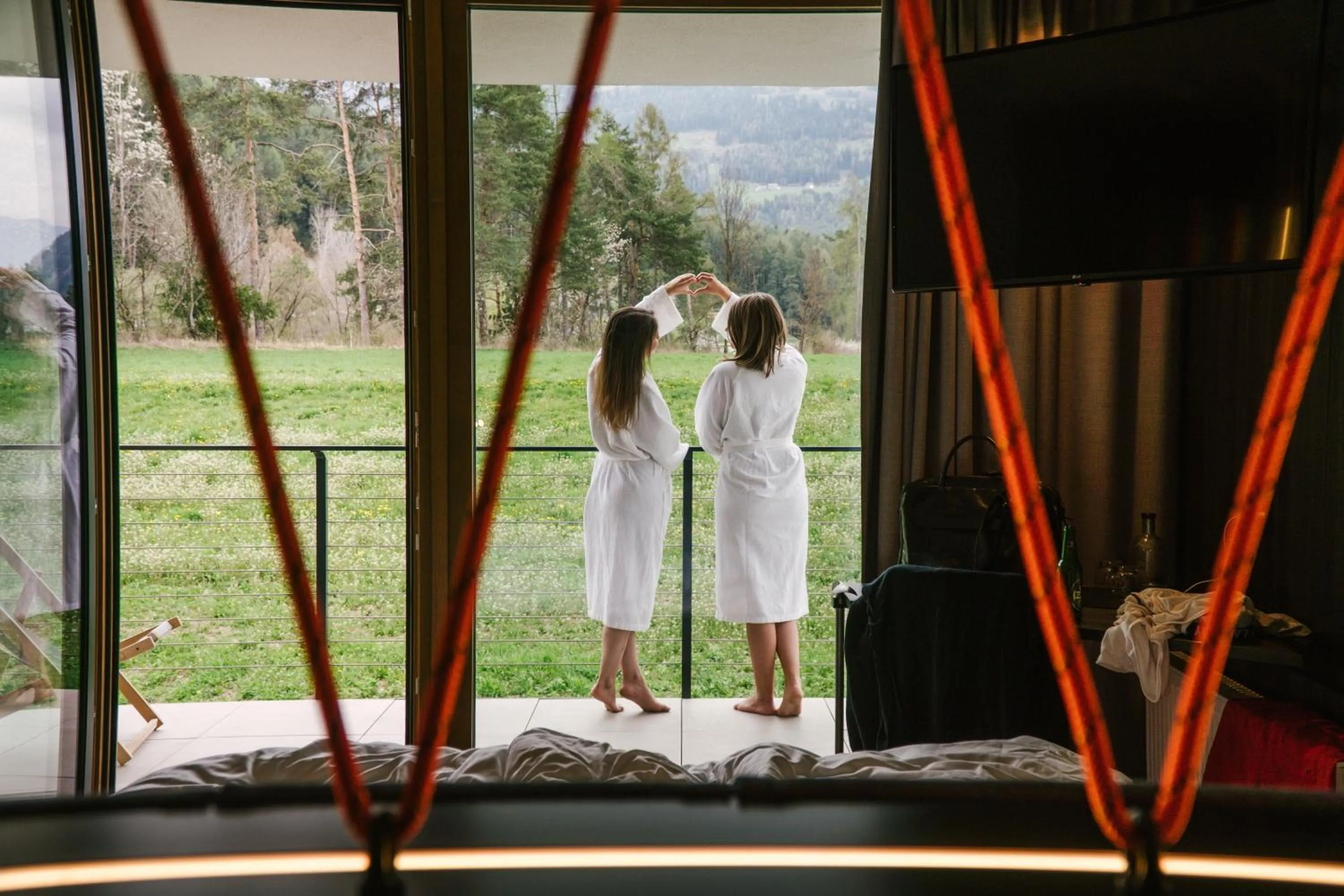 View (from property/room) in Hotel Wochtla Buam