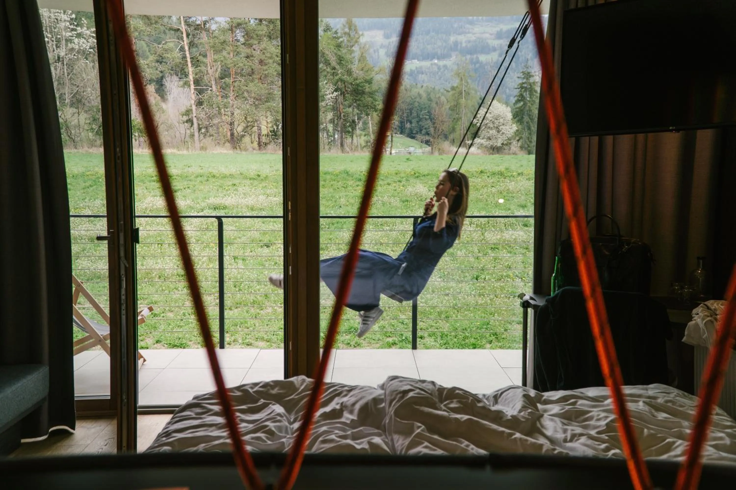 Balcony/Terrace in Hotel Wochtla Buam