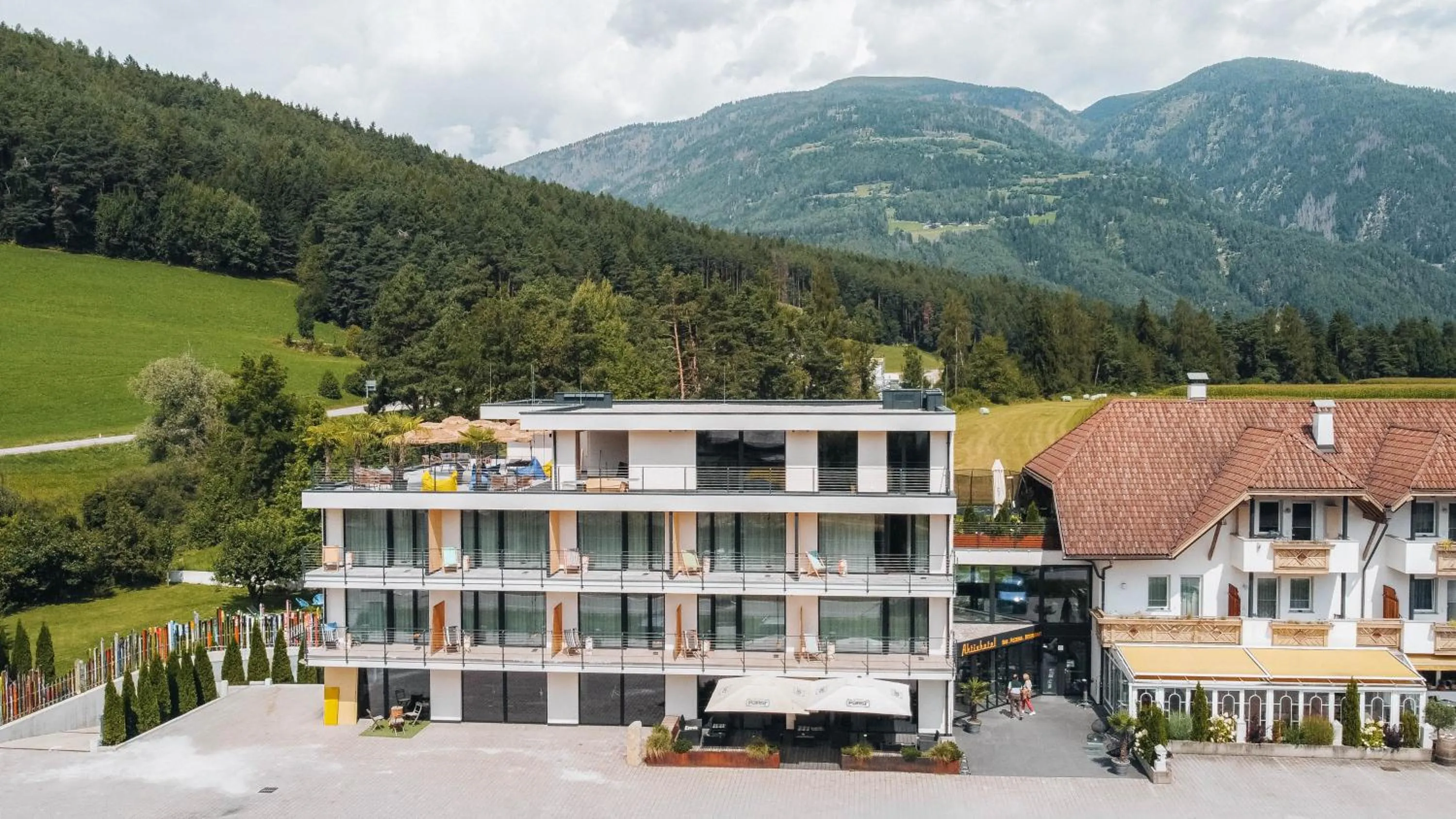Property building in Hotel Wochtla Buam